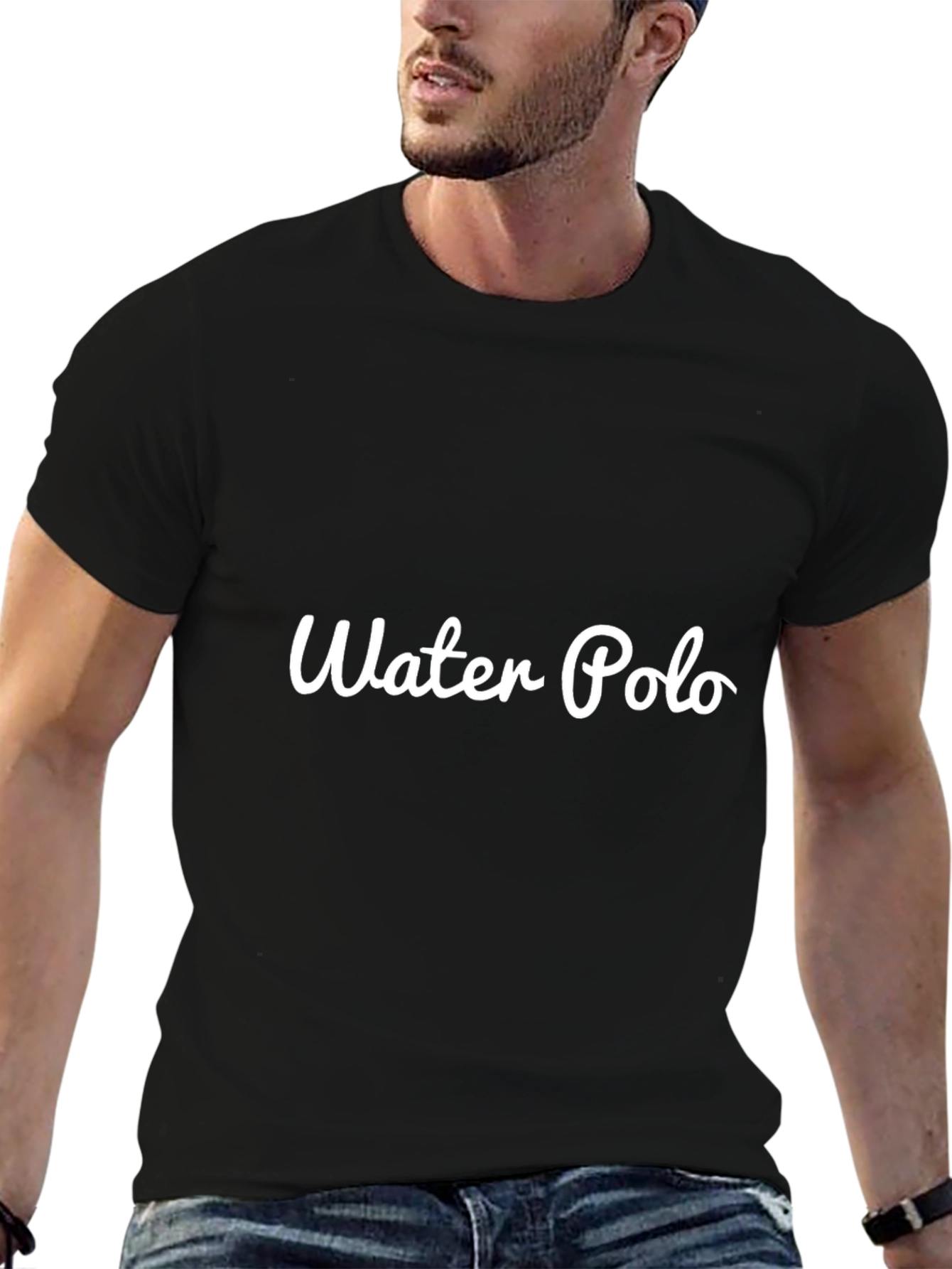 Water Polo Black T-Shirt