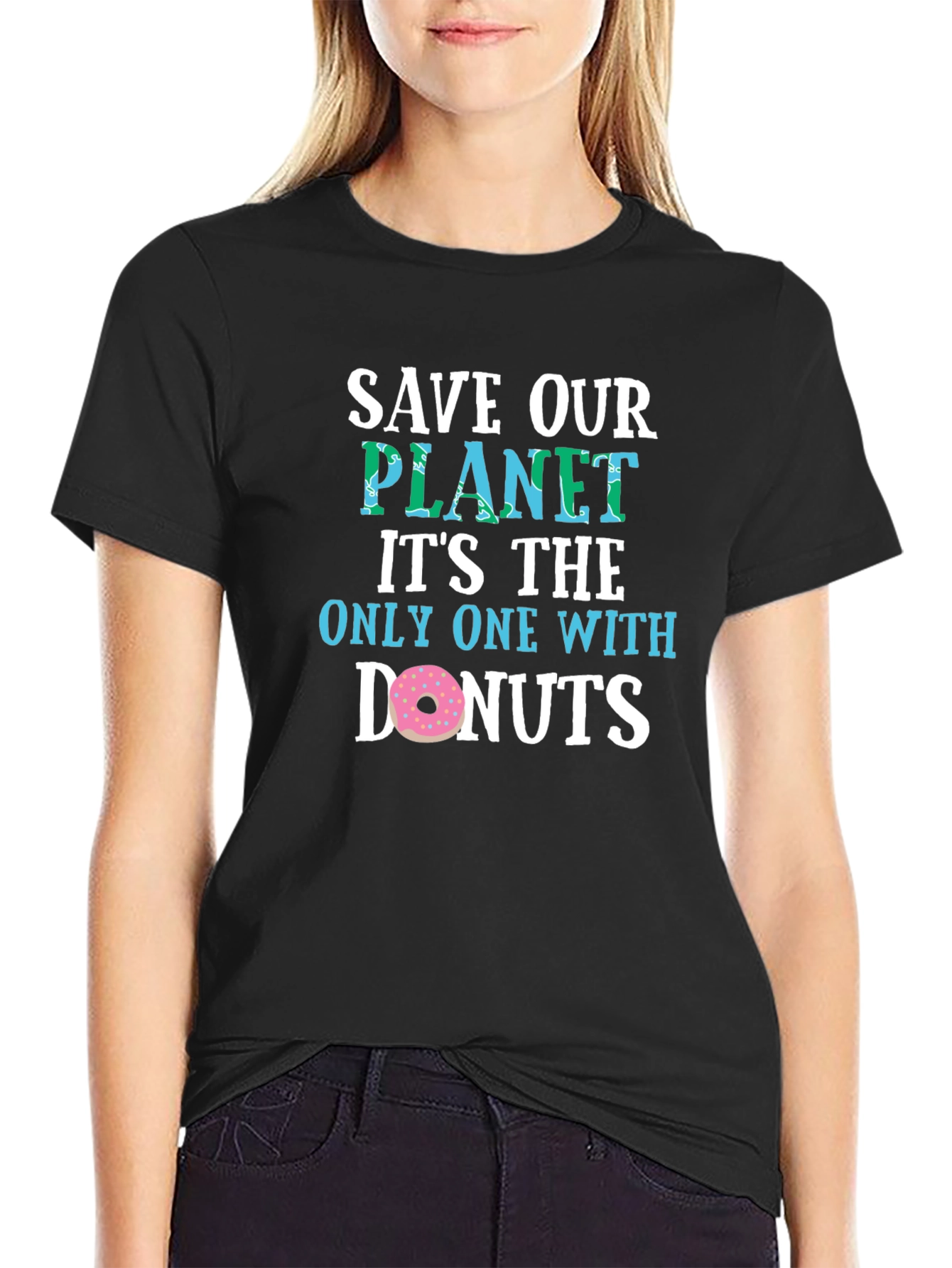 Save Our Planet Donuts T-Shirt