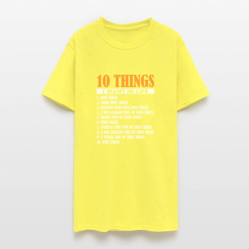 10 Things I Want In Life Dirt Bikes