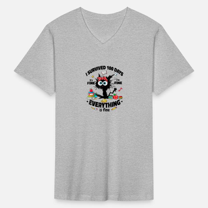 100 Days of School IT'S FINE I'M FINE EVERYTHING