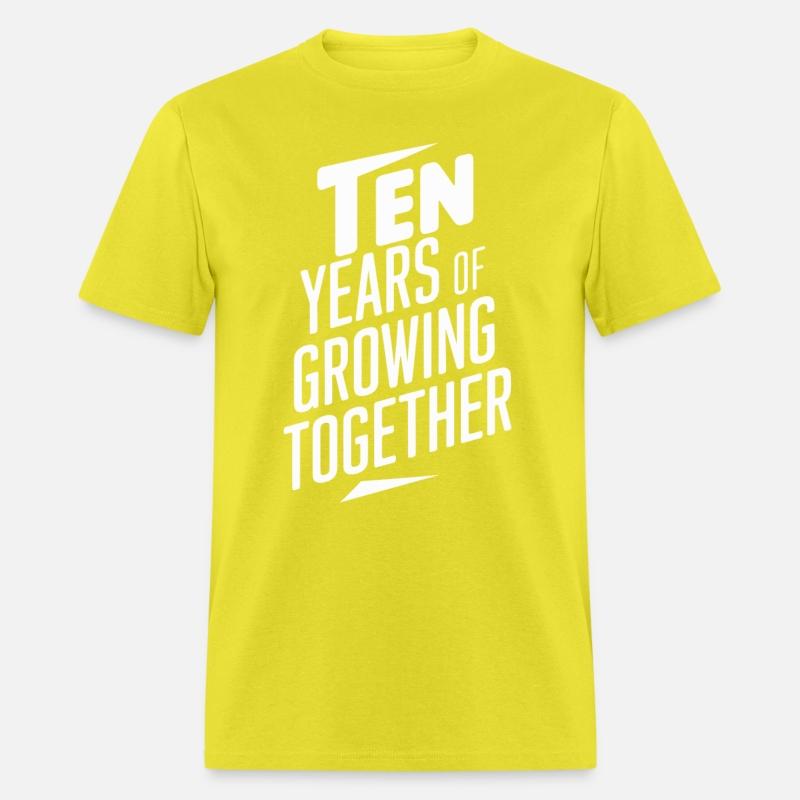 10th Wedding Anniversary Ten Years Of Growing