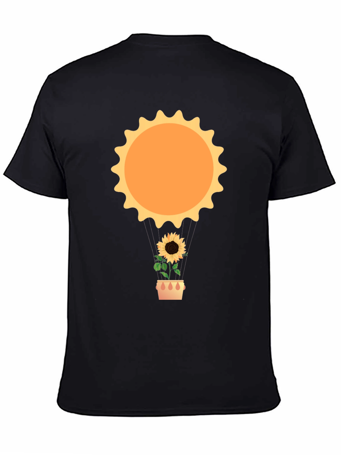 Sunflower Sun T-Shirt - Unique Graphic Tee