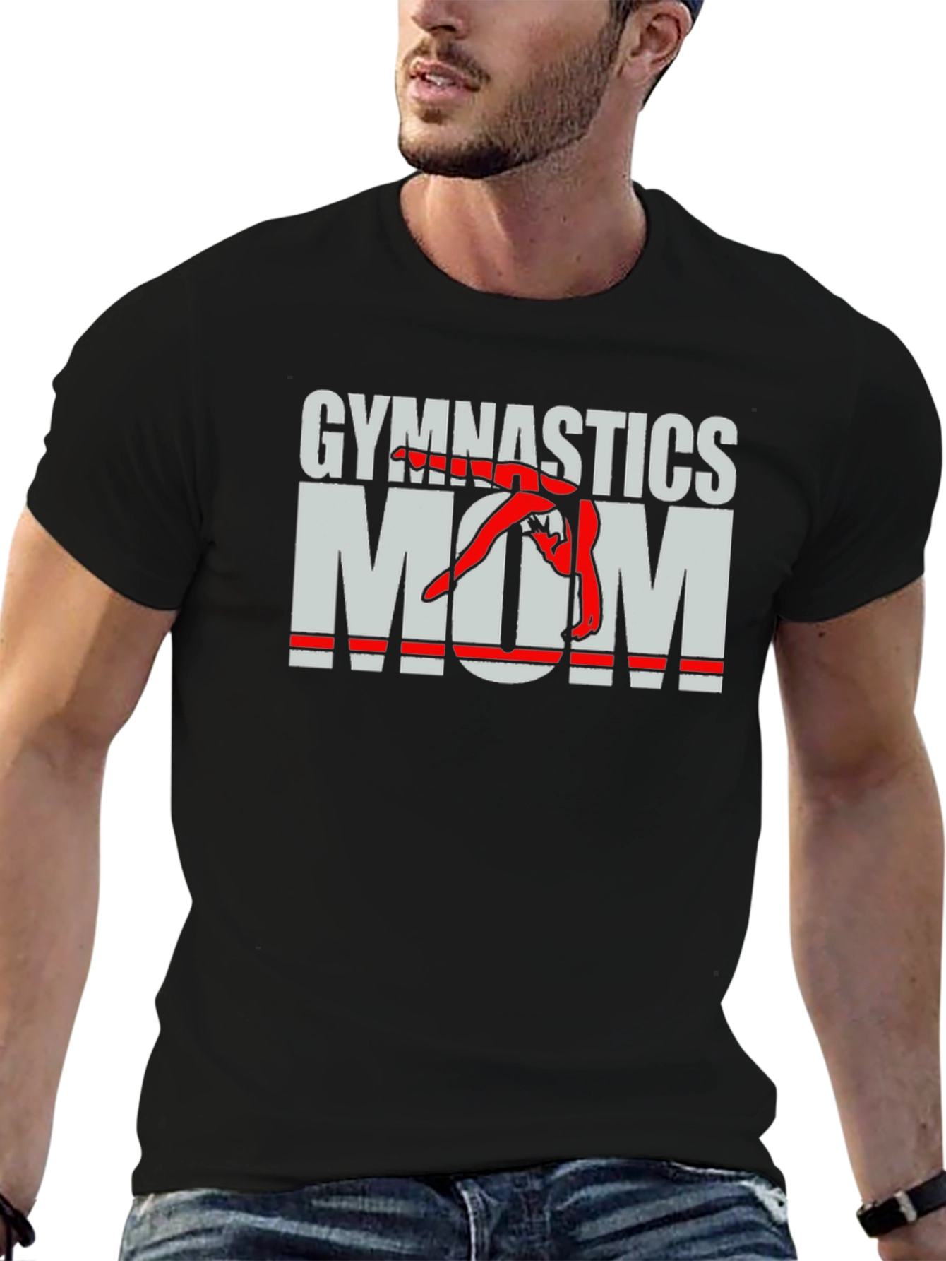 Gymnastics Mom Graphic T-Shirt