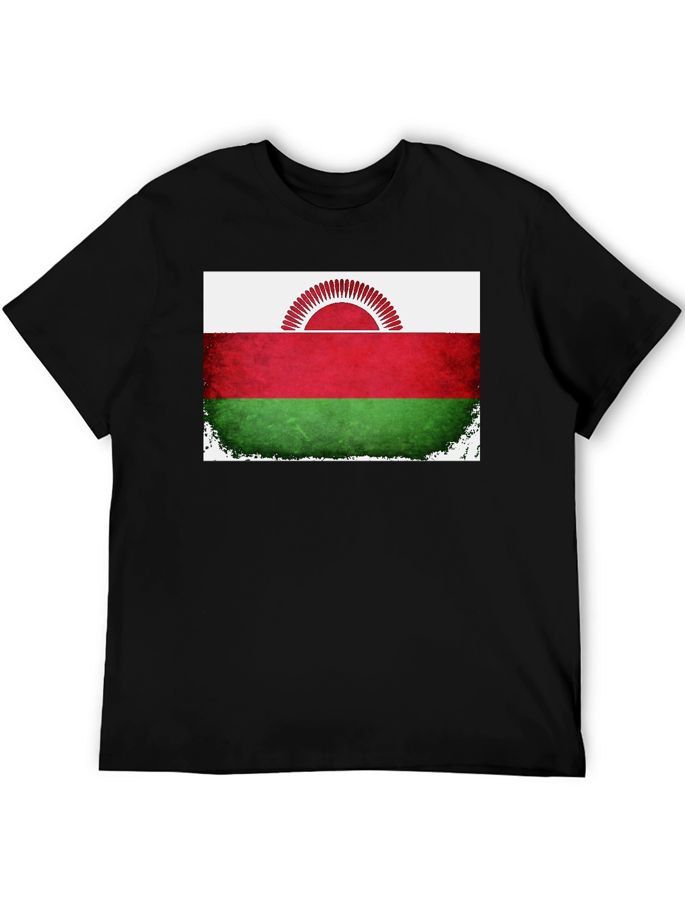 Malawi Flag Graphic T-Shirt