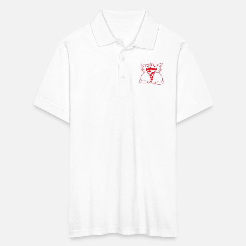 2 Cats Food Salami Pizza Fast Food Fun Hunger Team