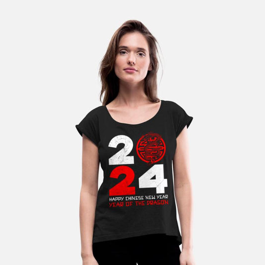 2024 Year of Dragon Chinese Party China Fan