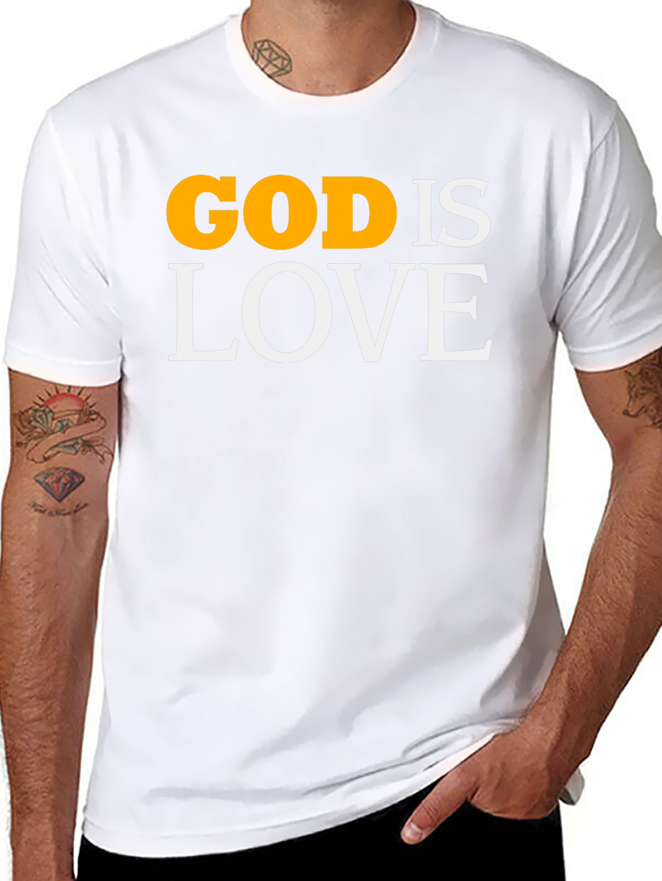 God is Love Graphic T-Shirt