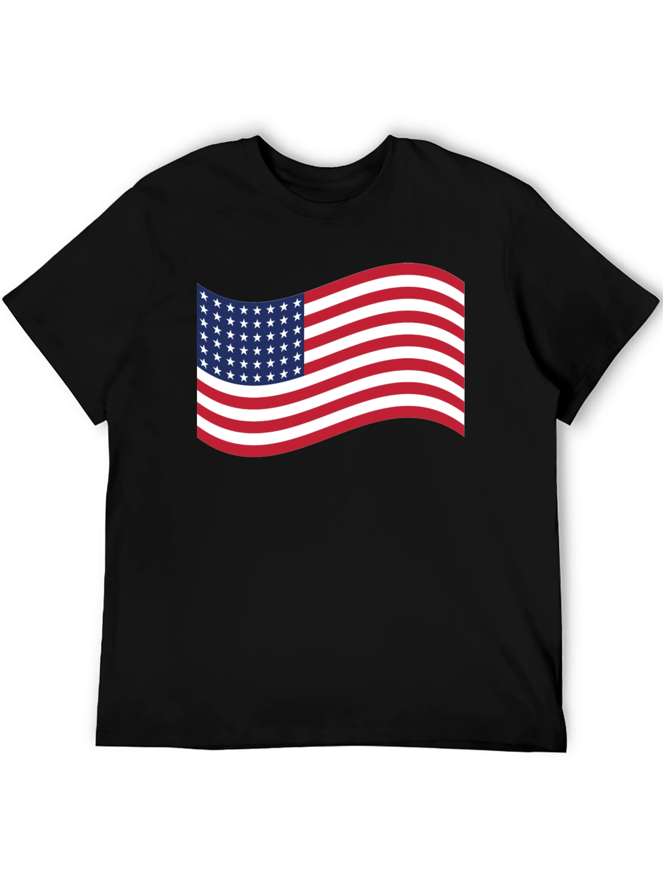 American Flag Graphic T-Shirt