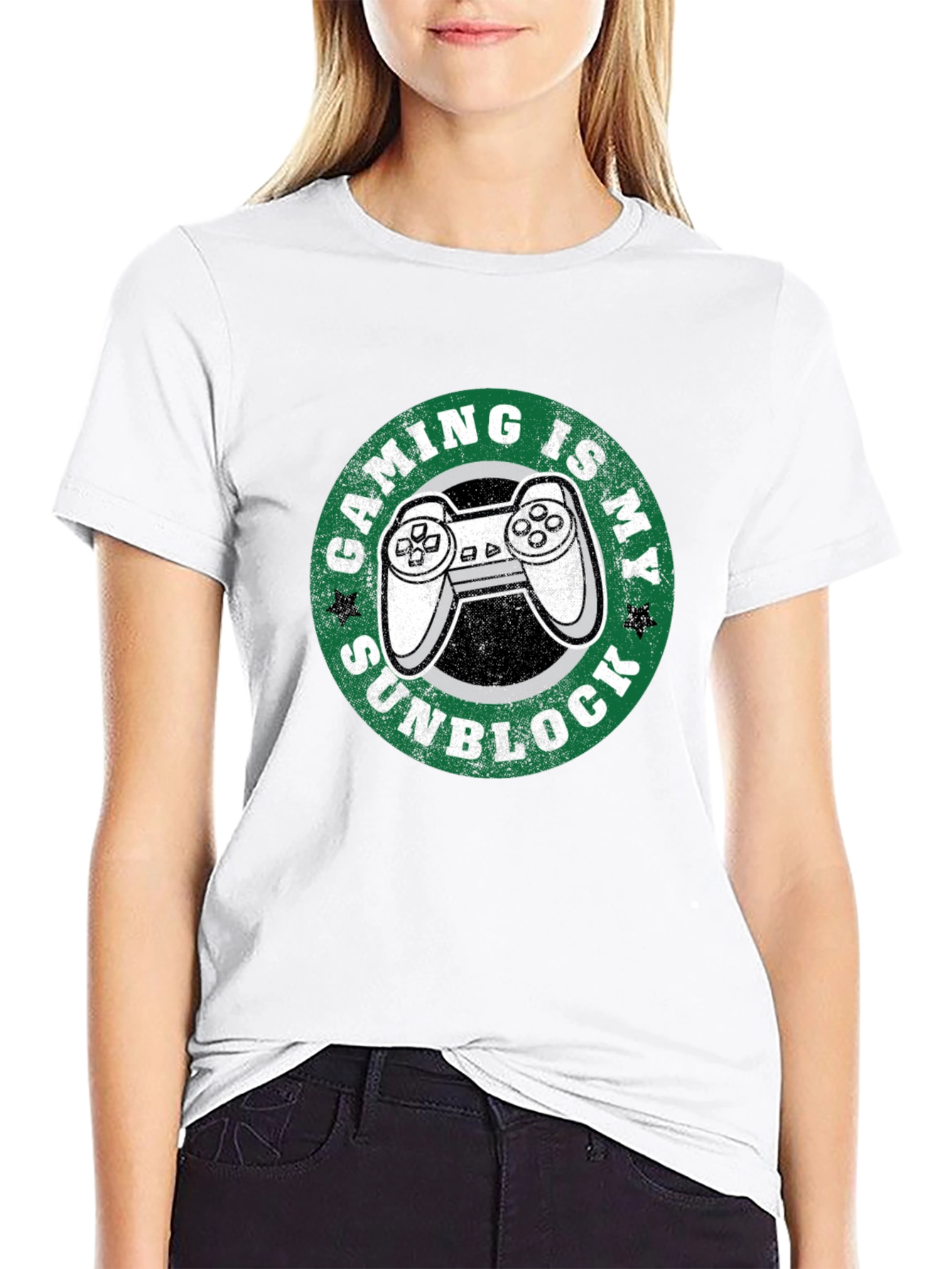 Gaming Is My Sunblock T-Shirt - Gamer Tee