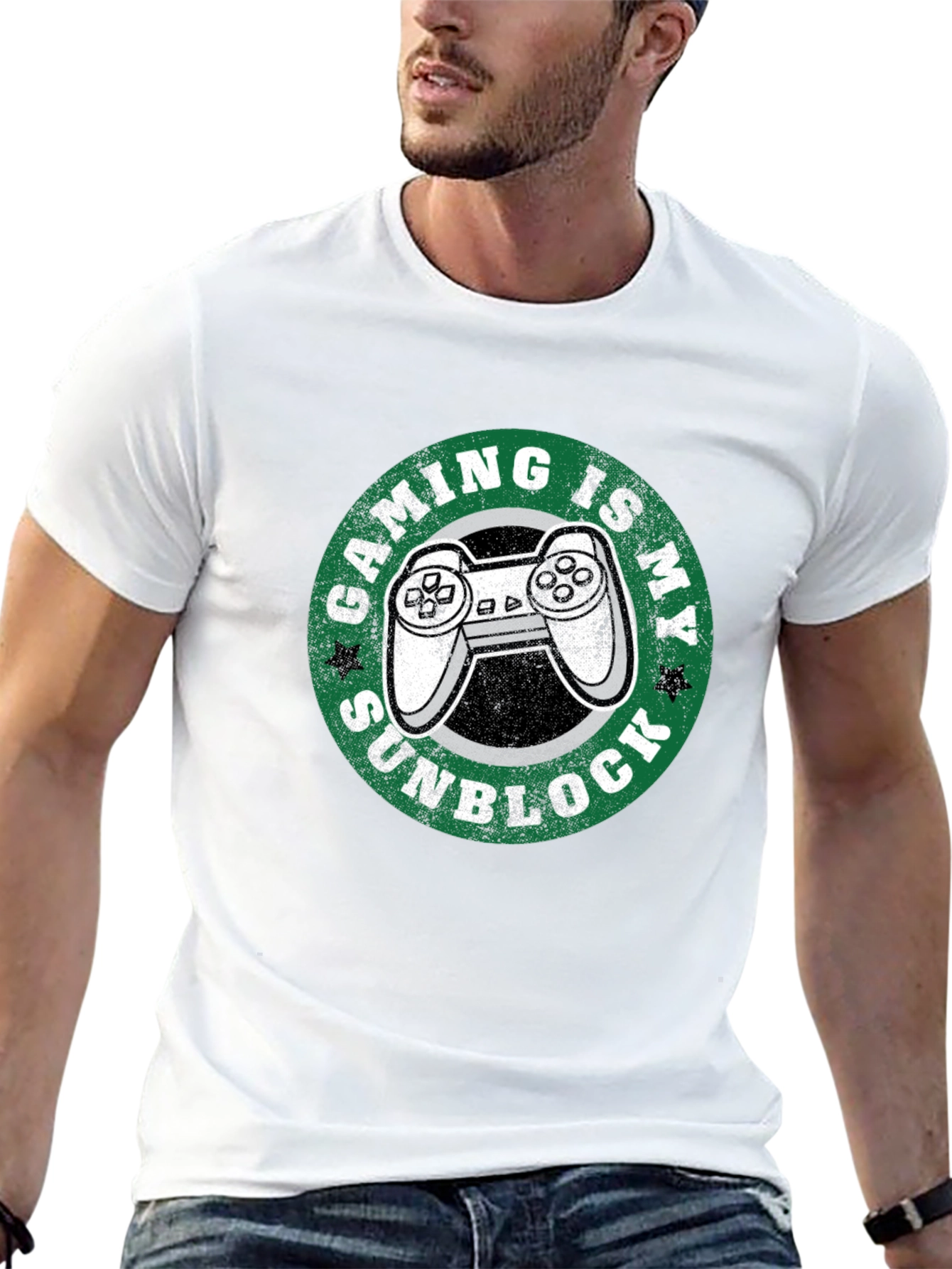 Gaming Is My Sunblock T-Shirt - Gamer Tee