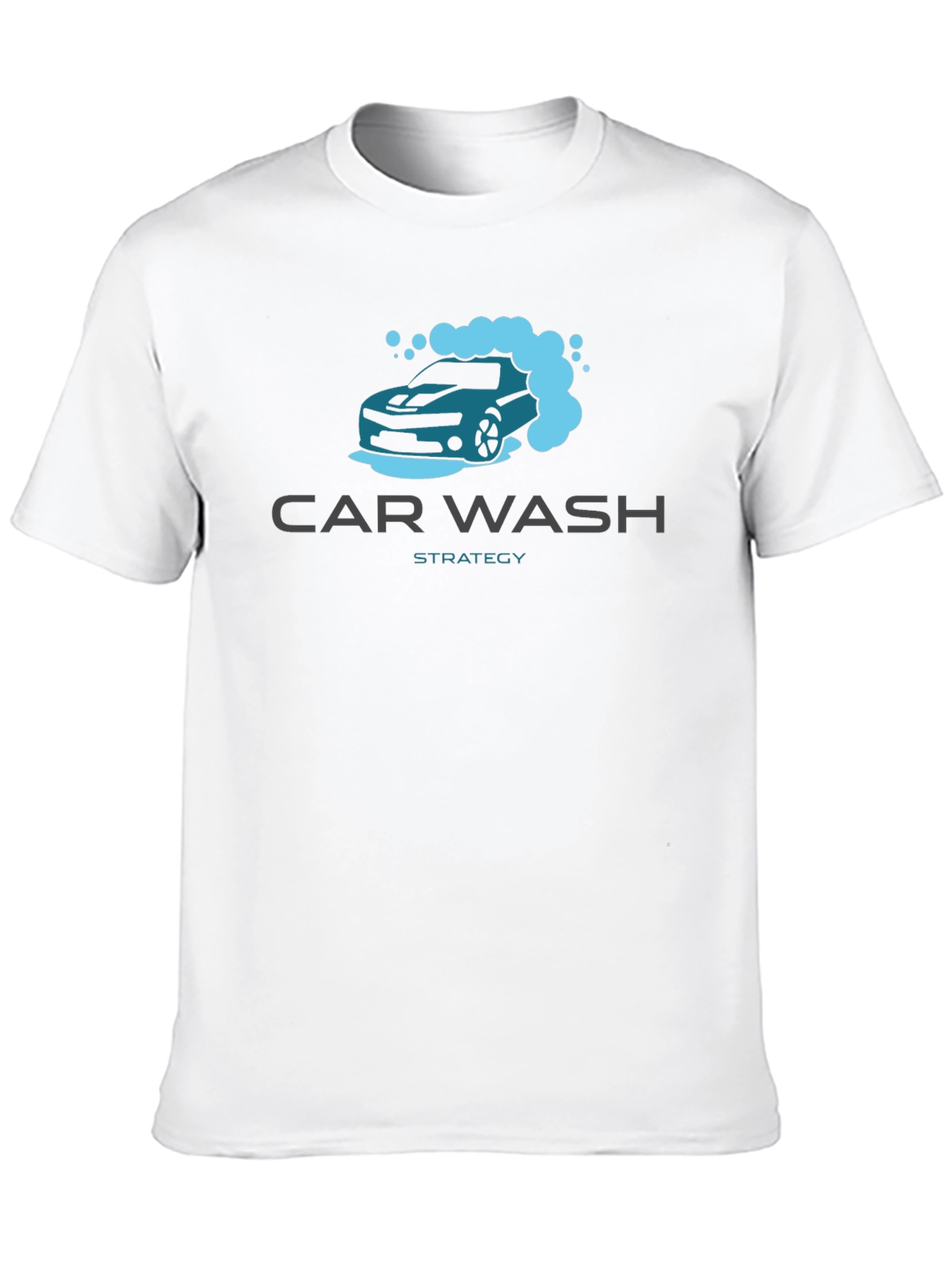 Car Wash Strategy Black T-Shirt - Automotive Enthusiast Apparel
