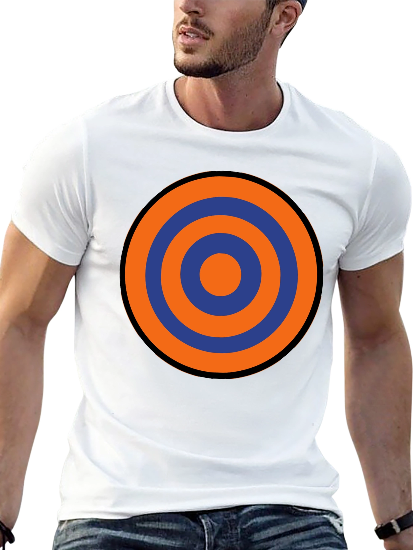 Retro Target Graphic T-Shirt