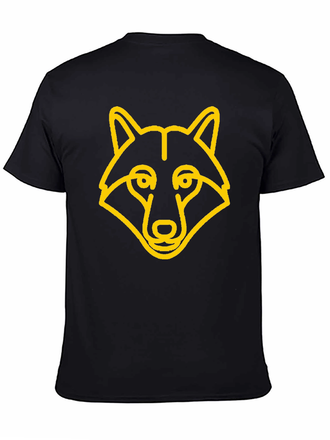 Wolf Graphic Tee - Modern Minimalist Design