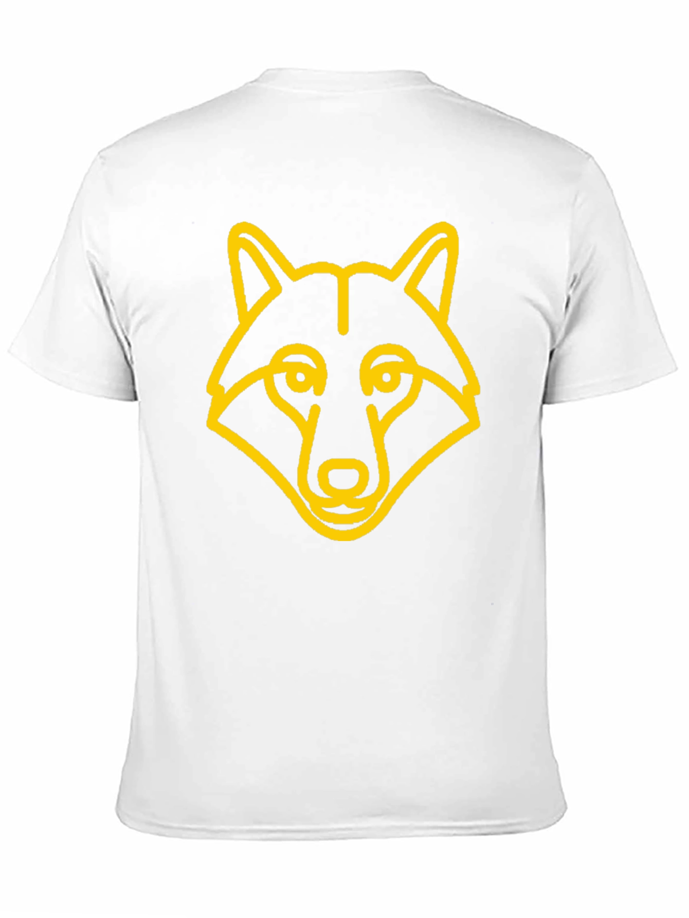 Wolf Graphic Tee - Modern Minimalist Design