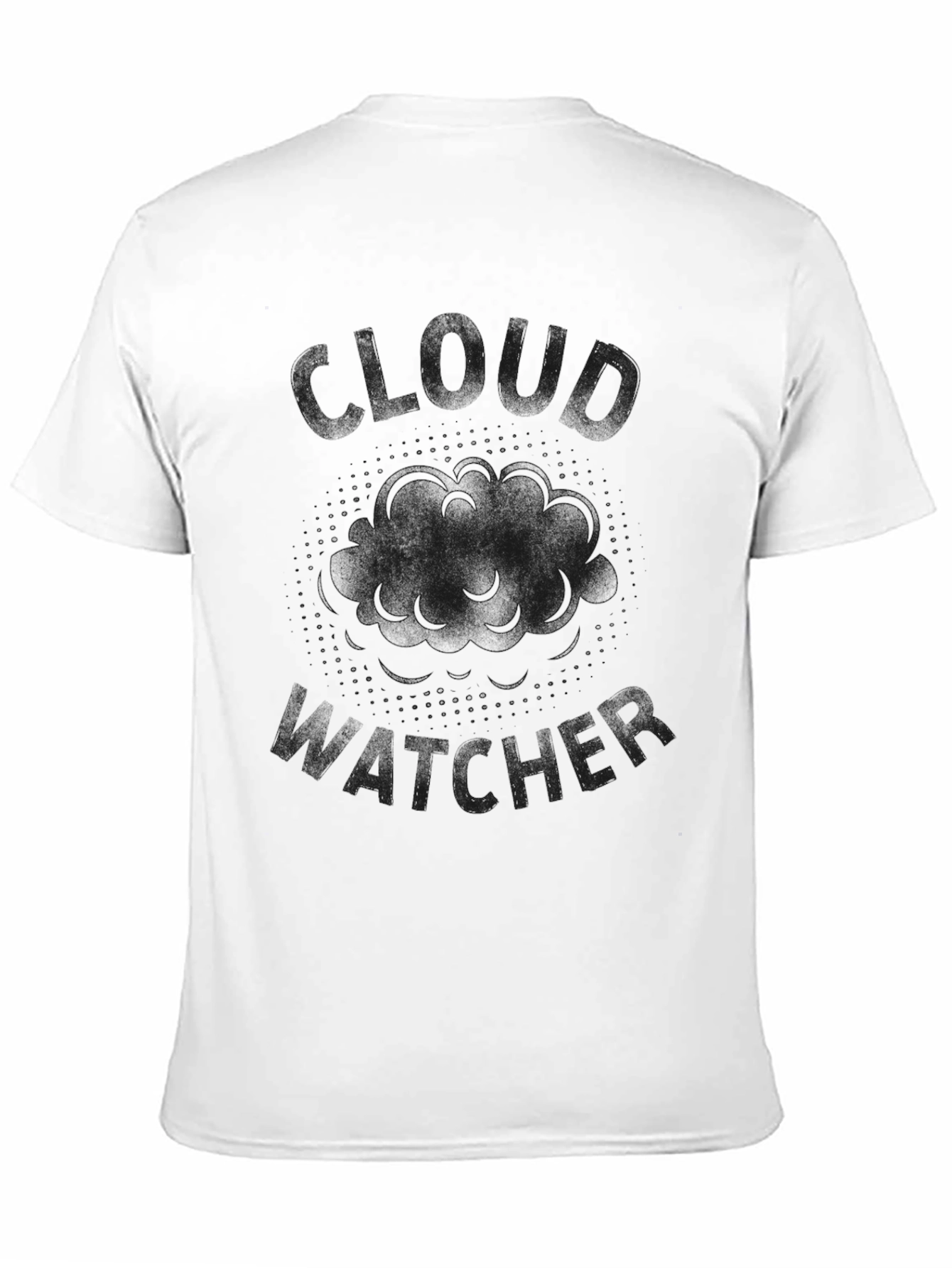 Cloud Watcher Black T-Shirt