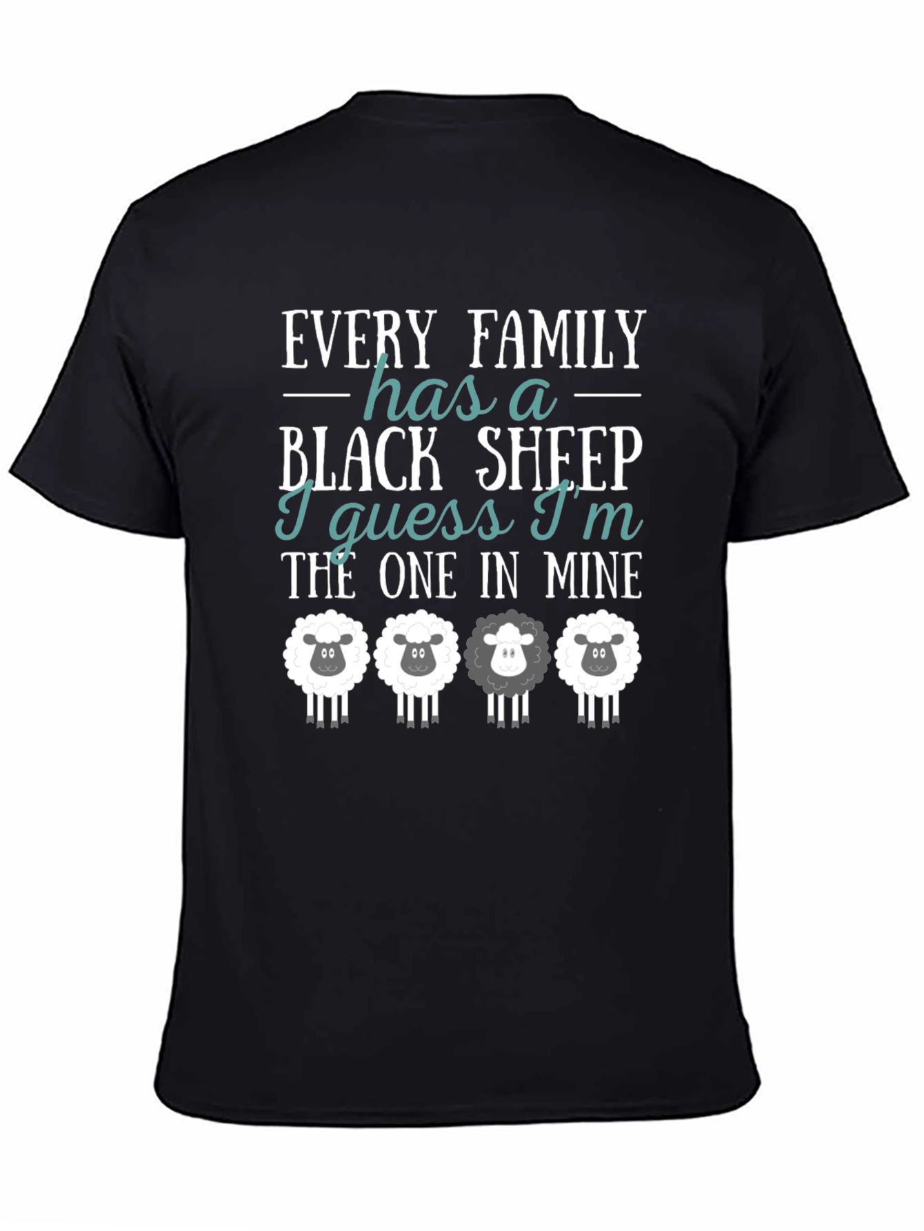 Funny Black Sheep Family T-Shirt