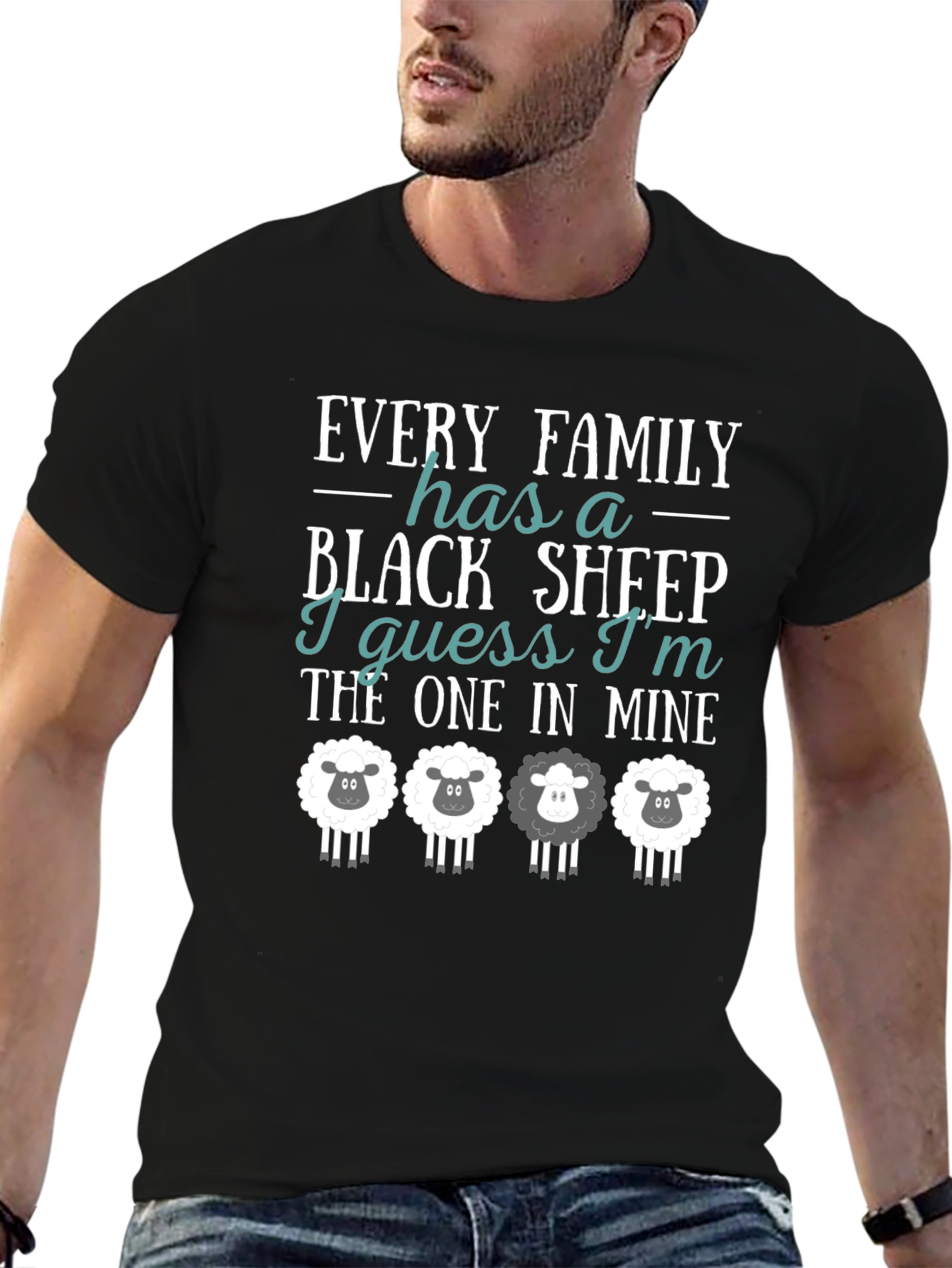 Funny Black Sheep Family T-Shirt