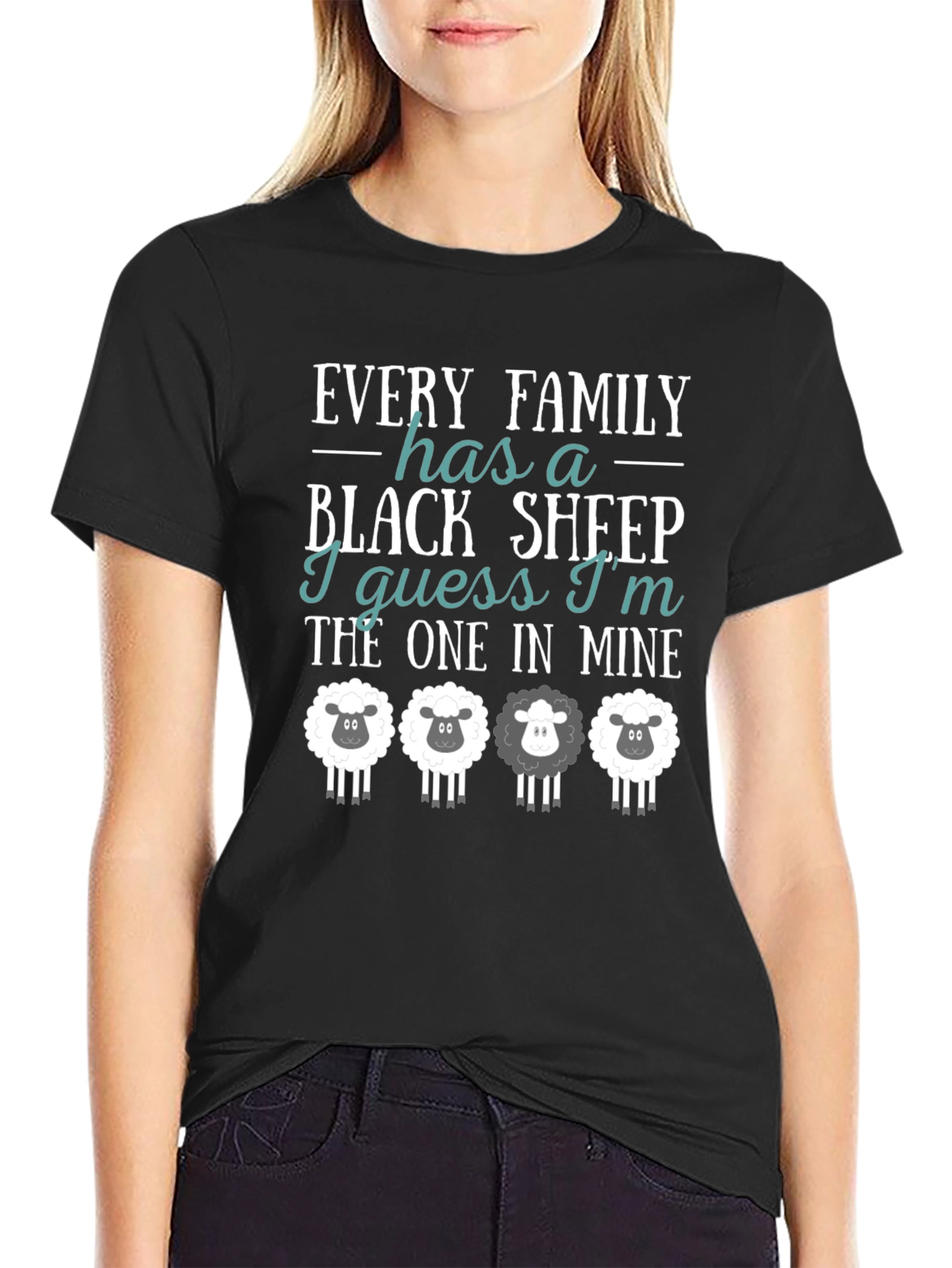 Funny Black Sheep Family T-Shirt
