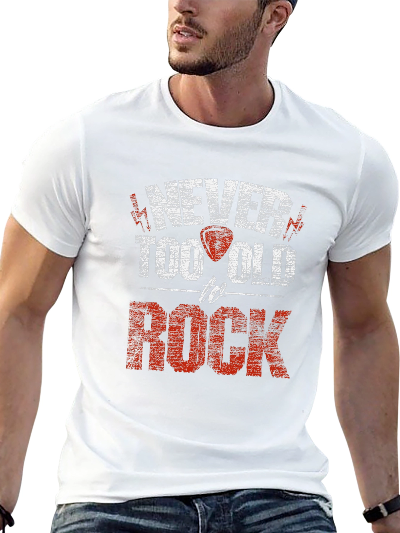 Never Too Old to Rock T-Shirt