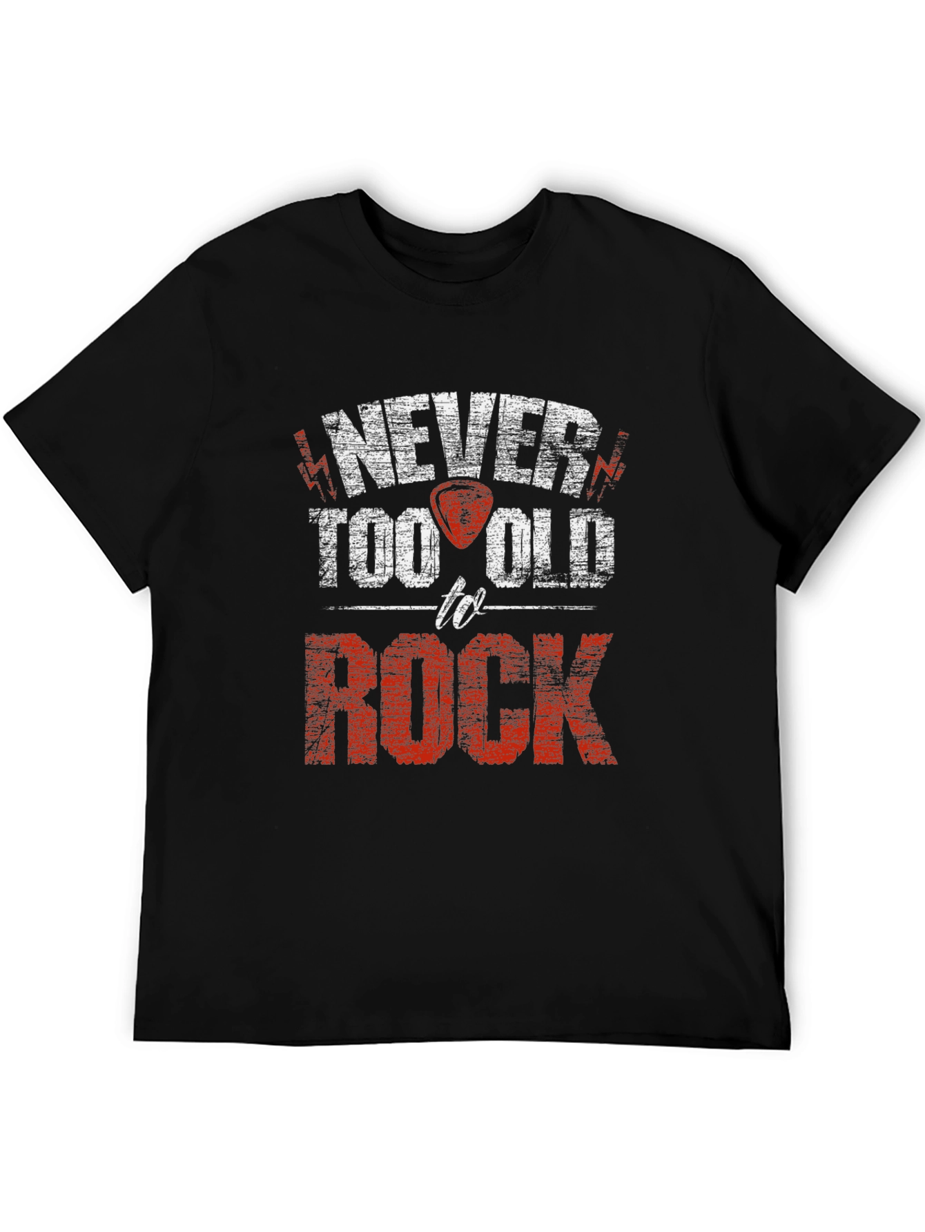 Never Too Old to Rock T-Shirt