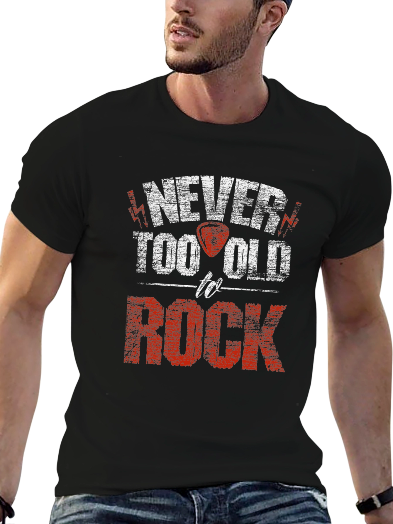 Never Too Old to Rock T-Shirt