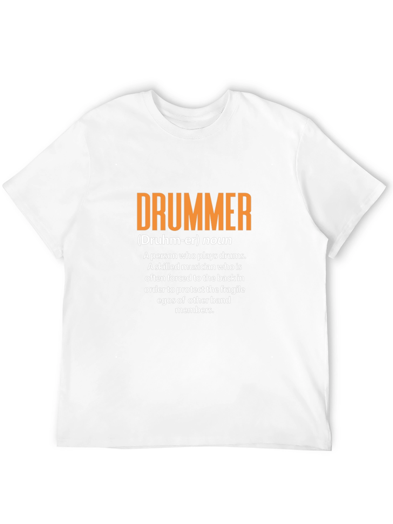 Drummer Definition Graphic Tee - Musician Gift
