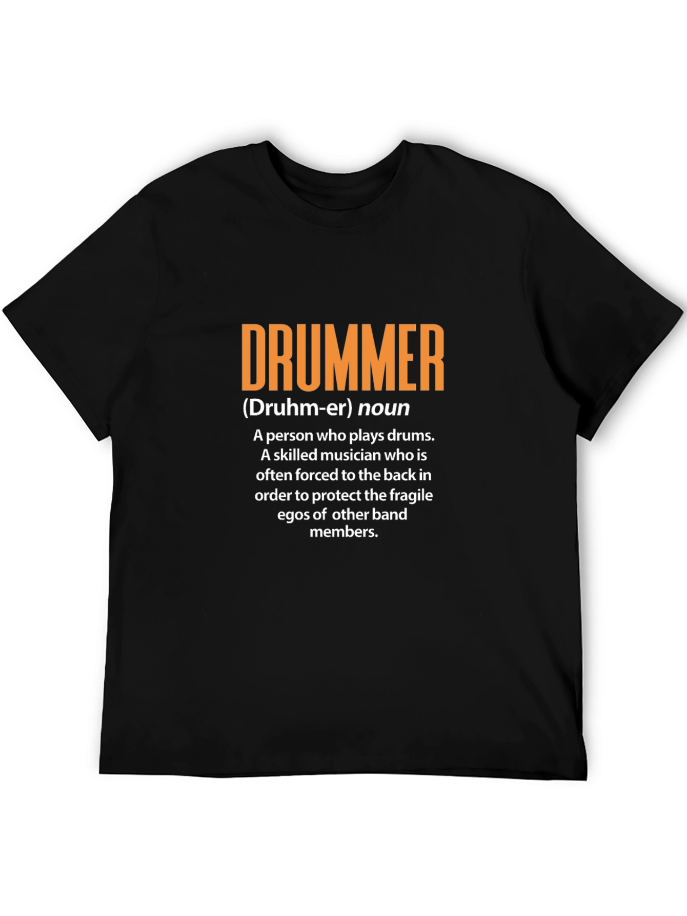 Drummer Definition Graphic Tee - Musician Gift