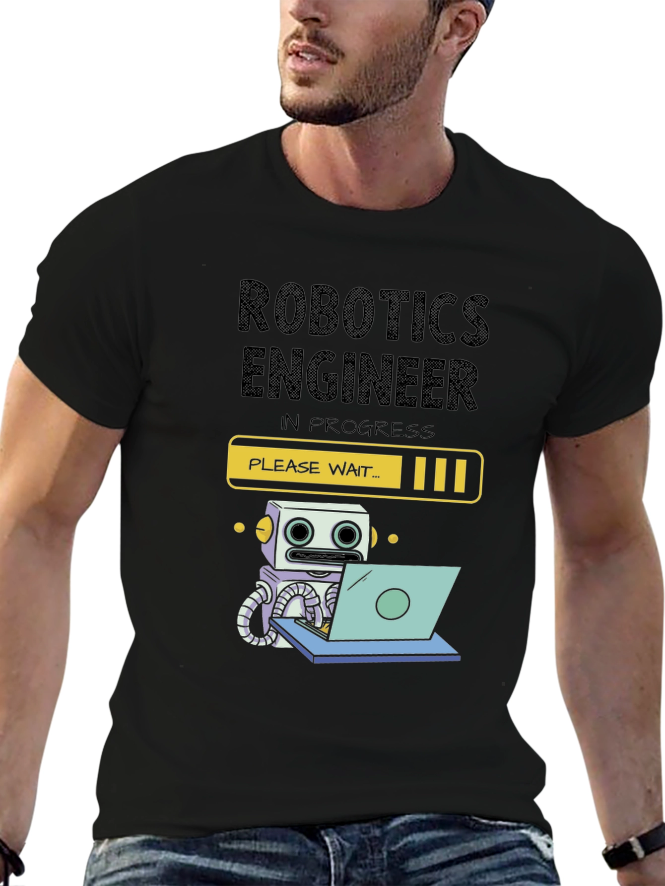 Robotics Engineer T-Shirt - In Progress Design