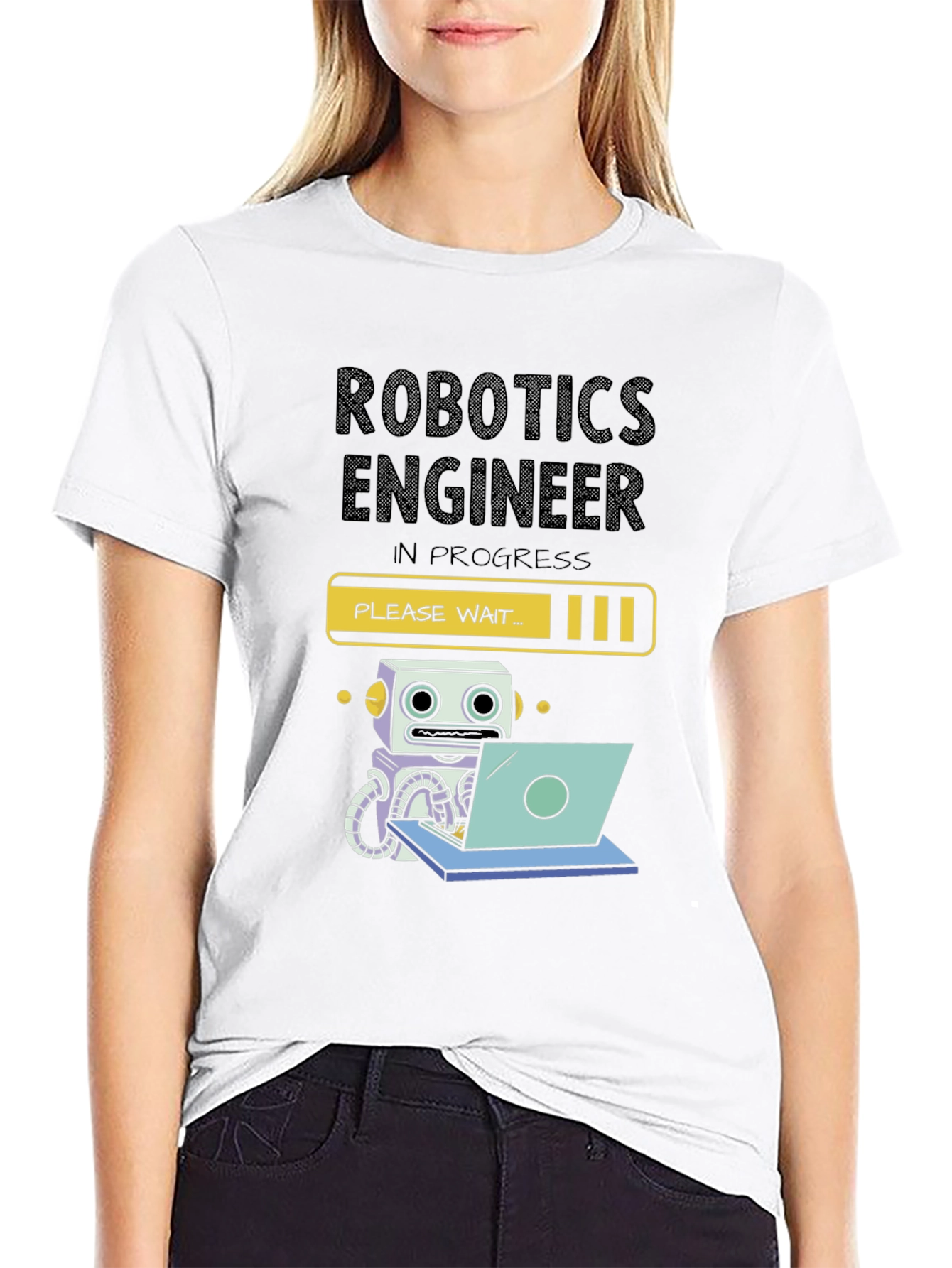Robotics Engineer T-Shirt - In Progress Design