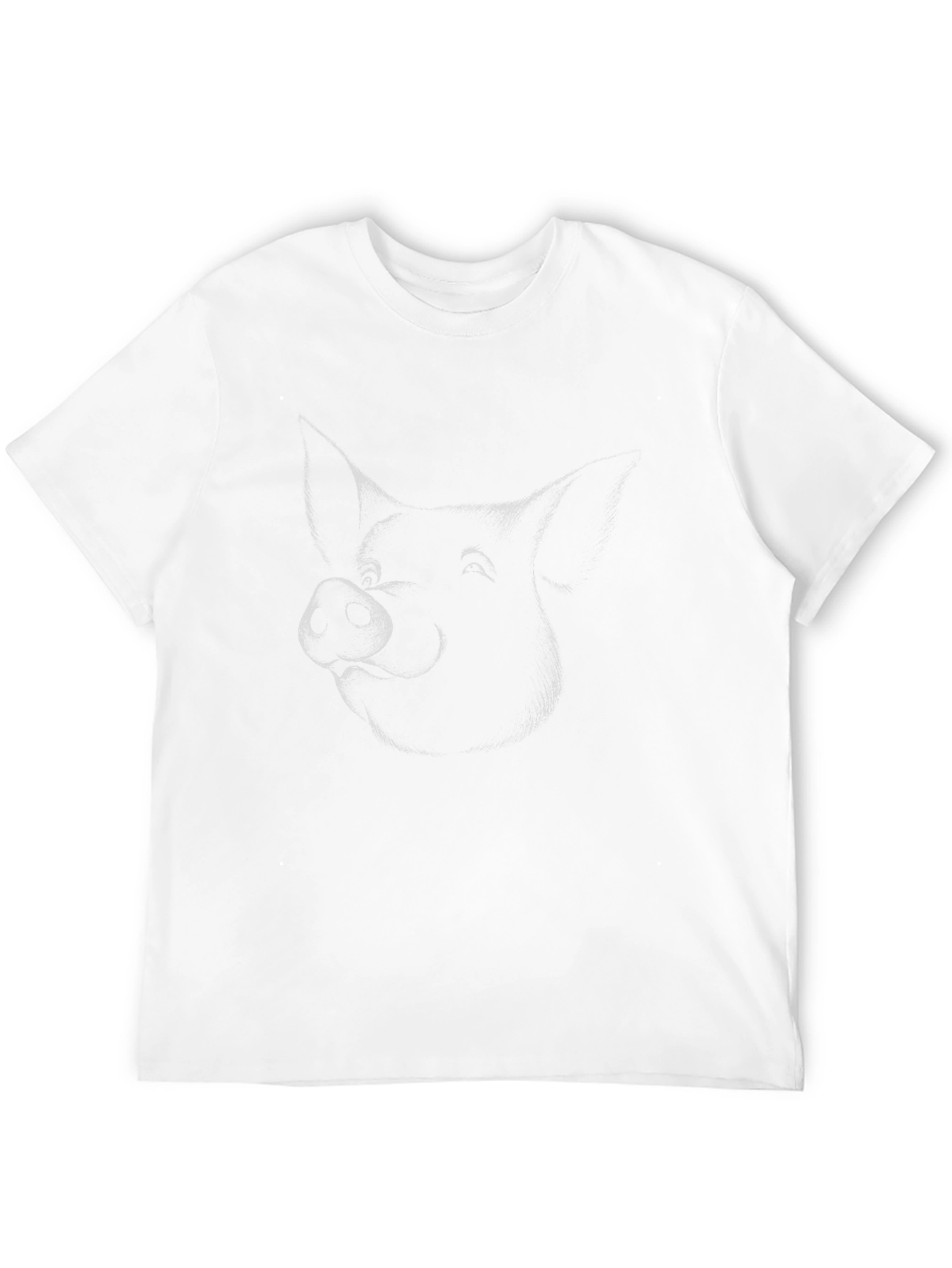 Black Pig Sketch Graphic Tee