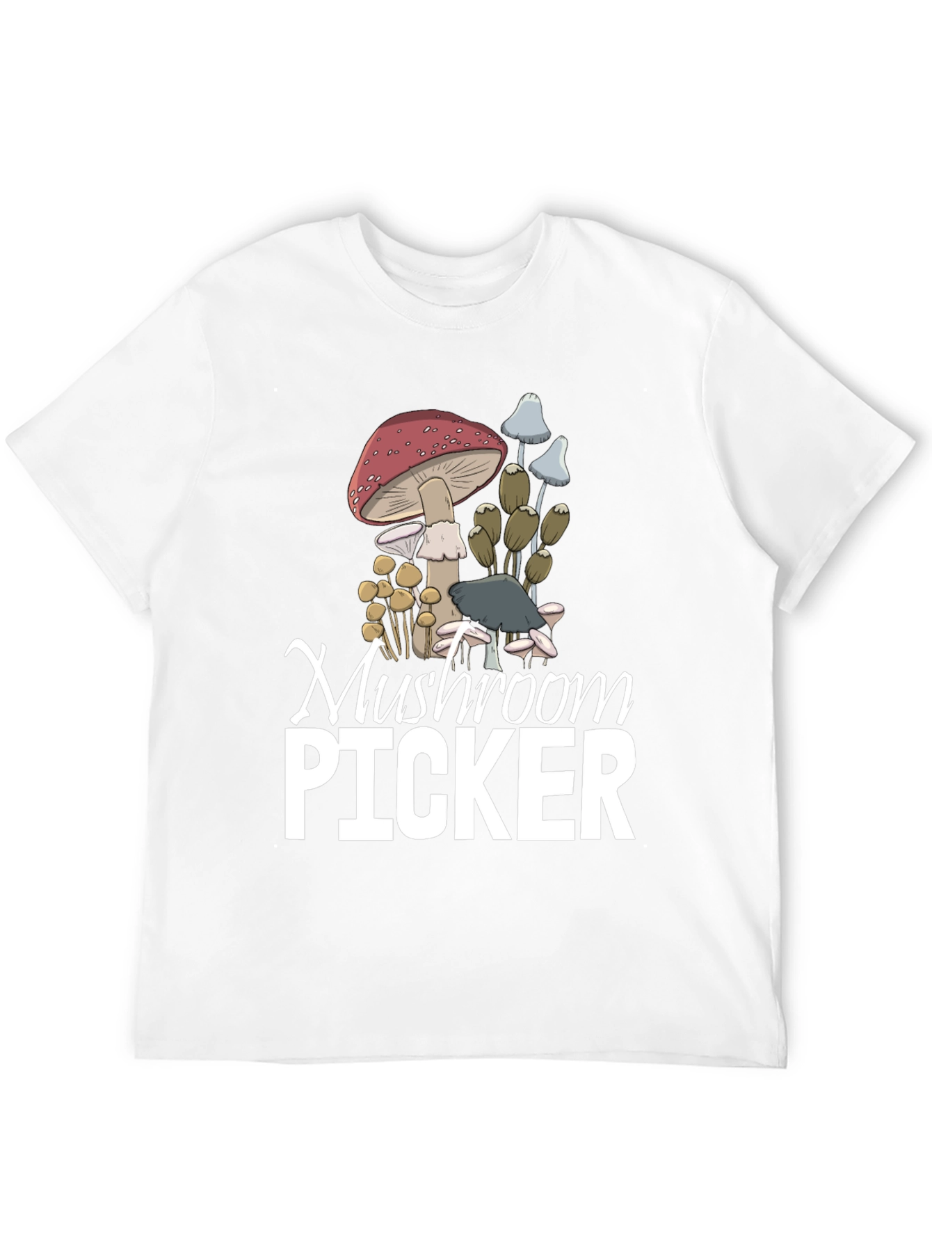 Mushroom Picker Graphic T-Shirt