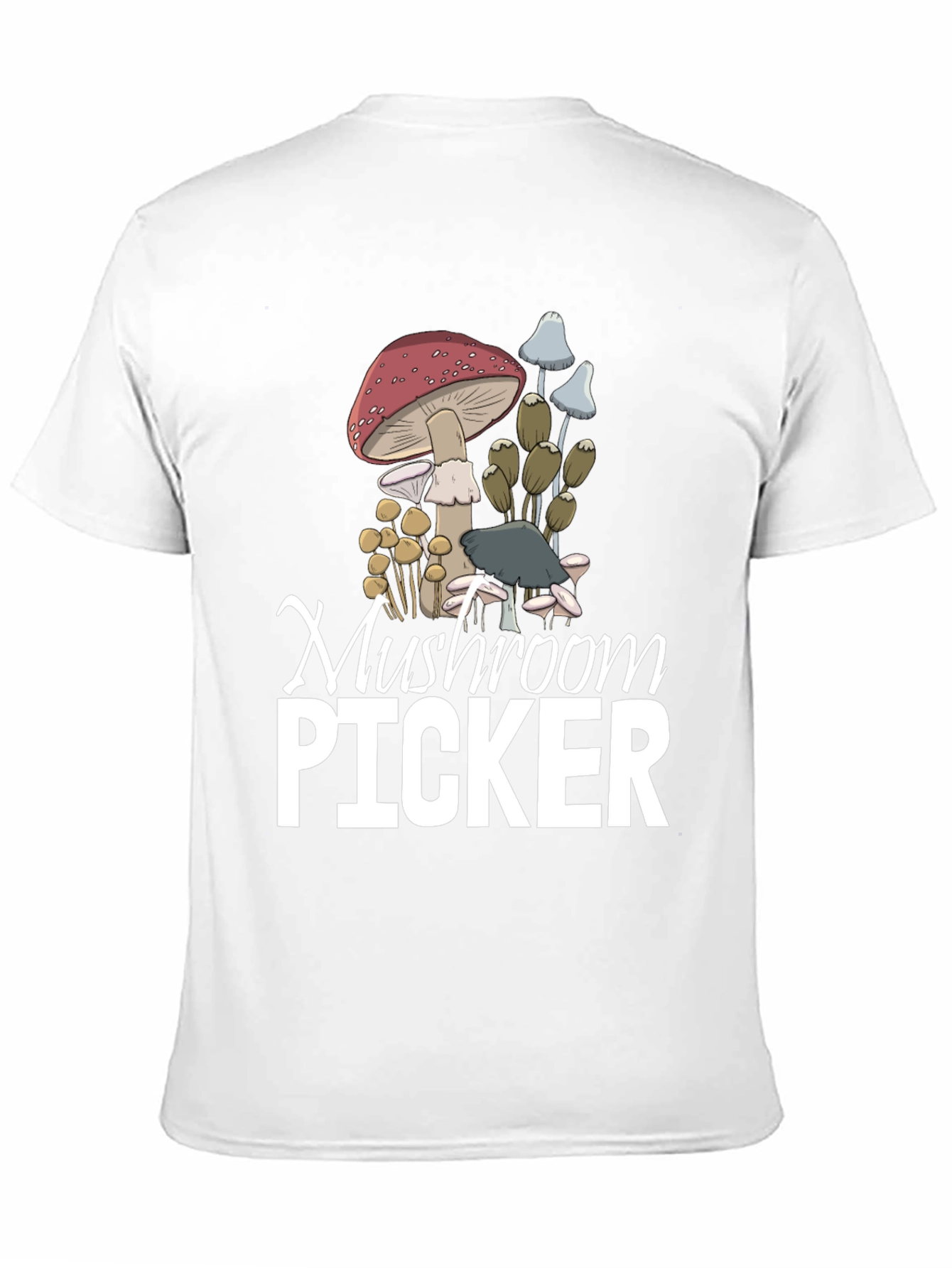 Mushroom Picker Graphic T-Shirt