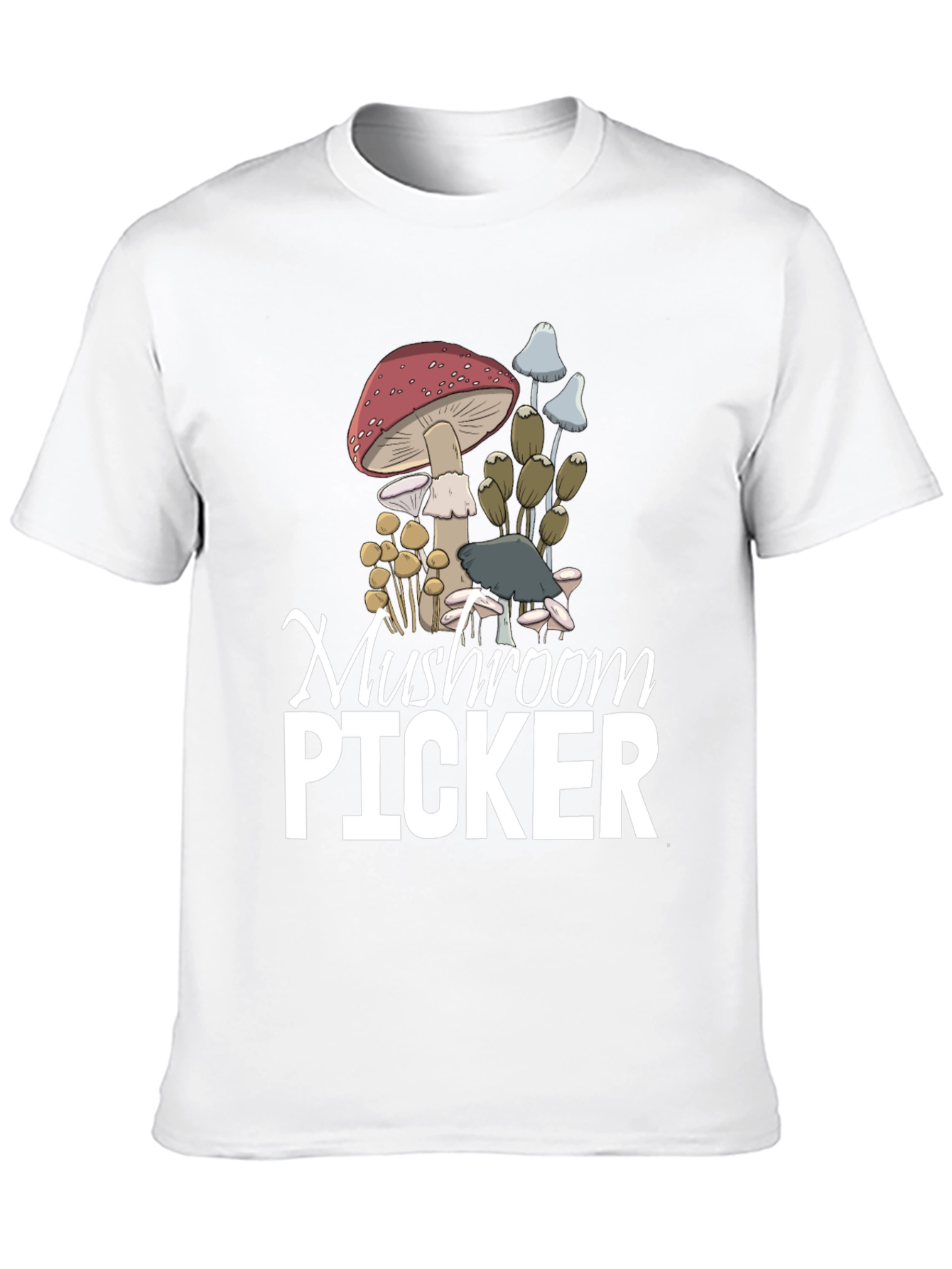 Mushroom Picker Graphic T-Shirt