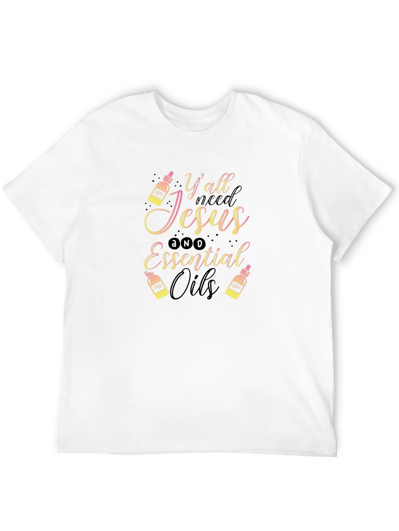 Jesus & Essential Oils Graphic Tee