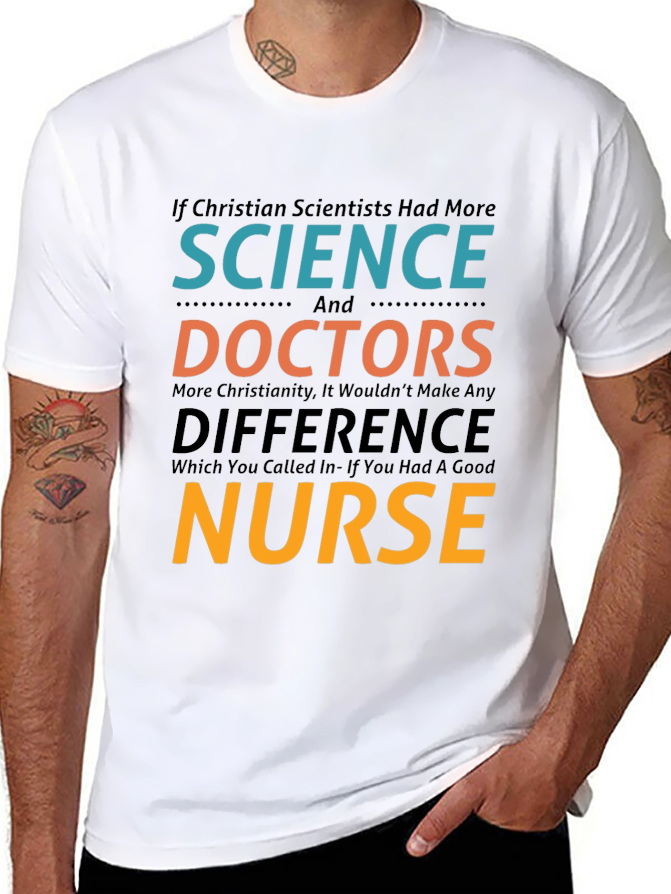 Science Doctors Nurse Sarcastic Graphic Tee