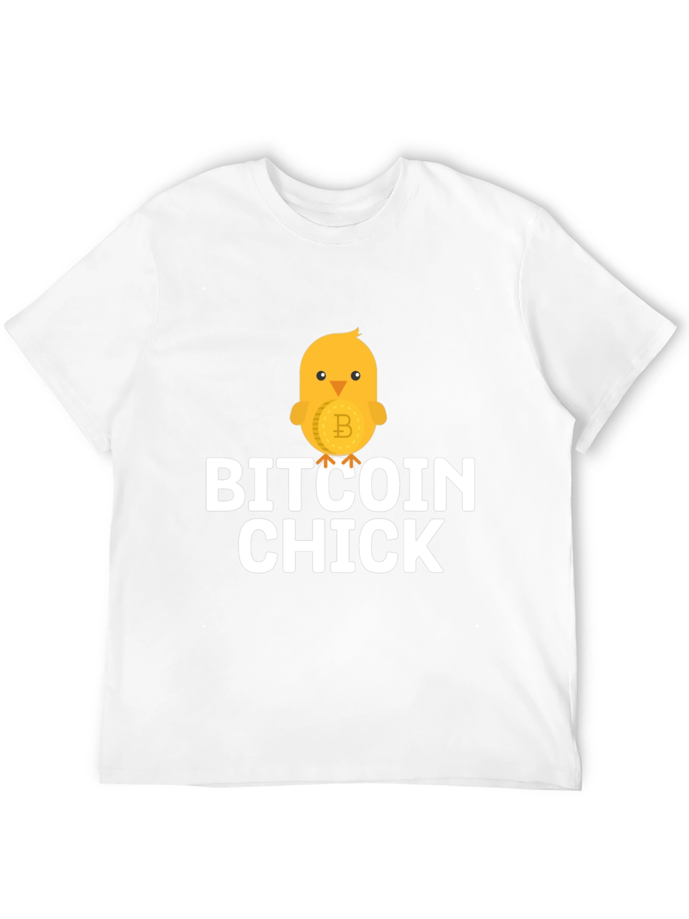 Bitcoin Chick Black T-Shirt
