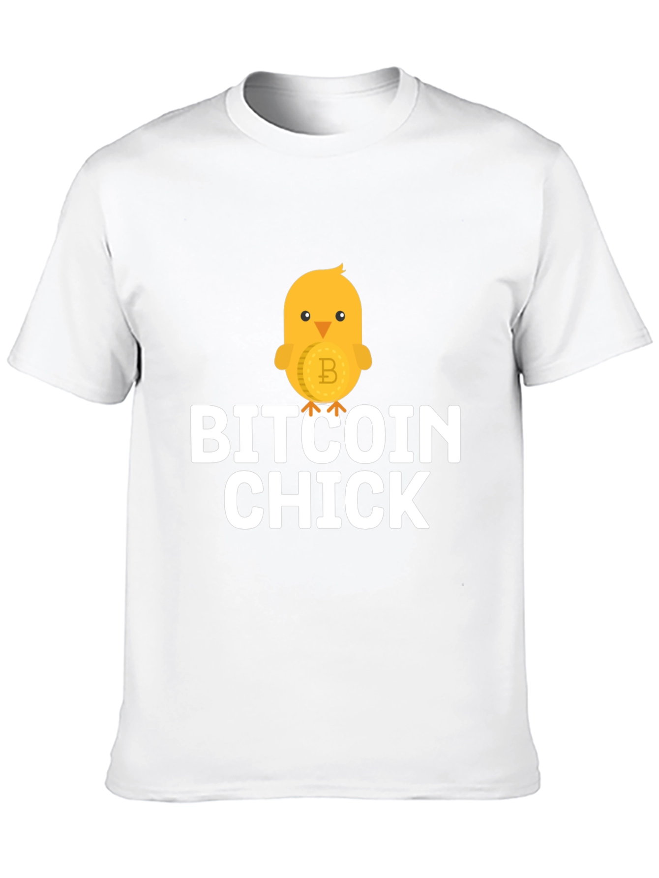 Bitcoin Chick Black T-Shirt
