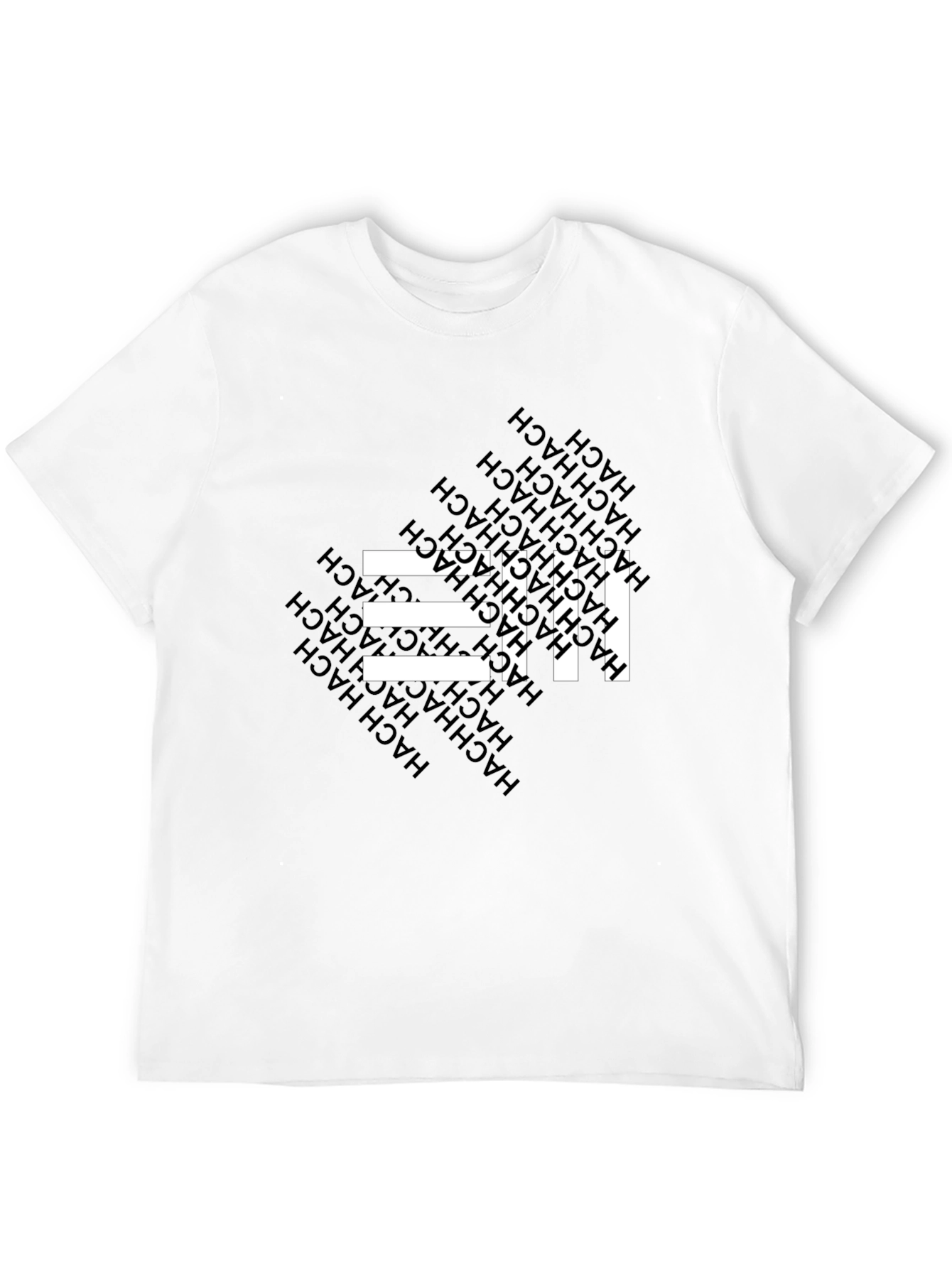 Modern Graphic Tee - Black