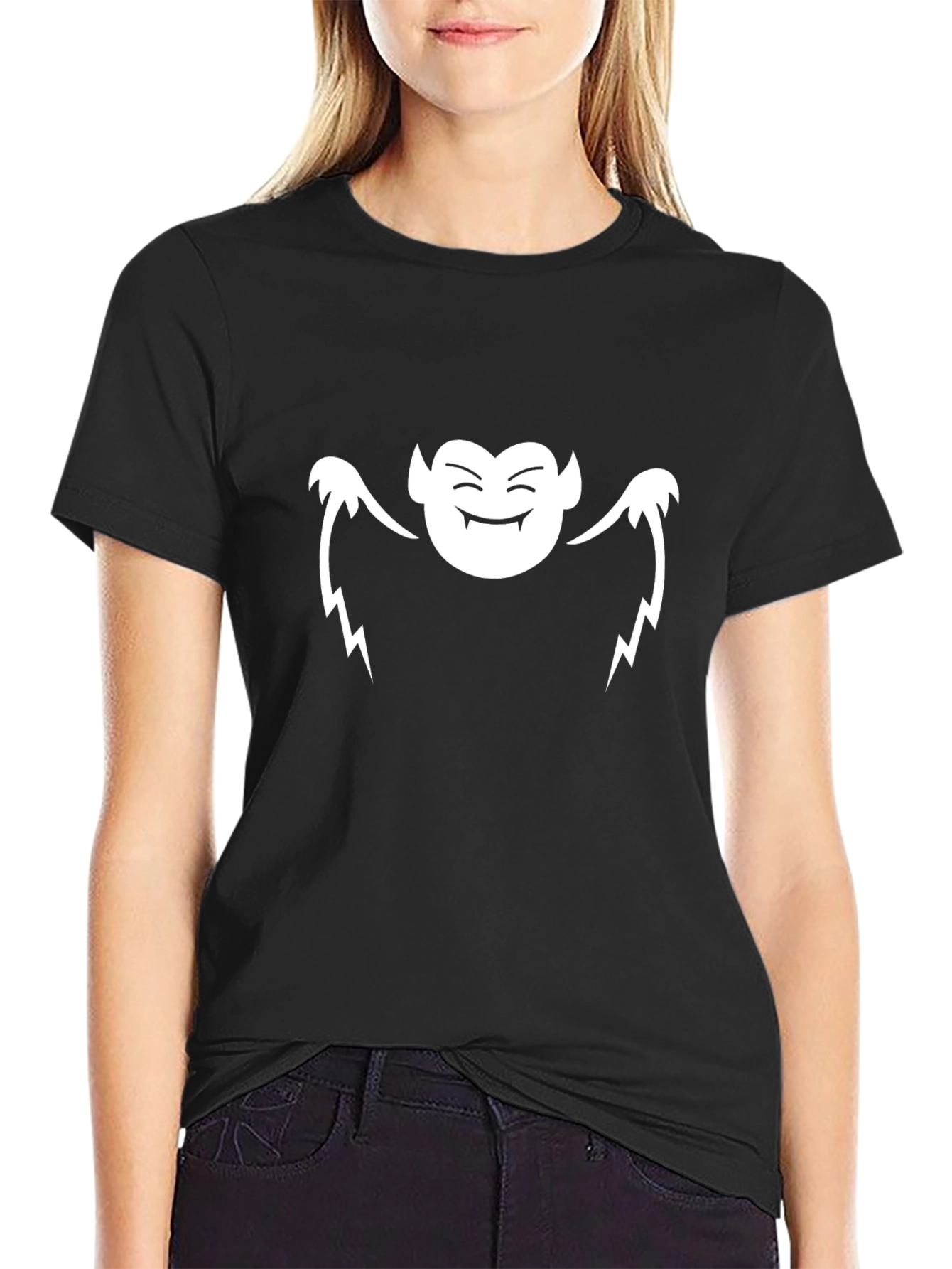 Halloween Vampire Graphic Tee