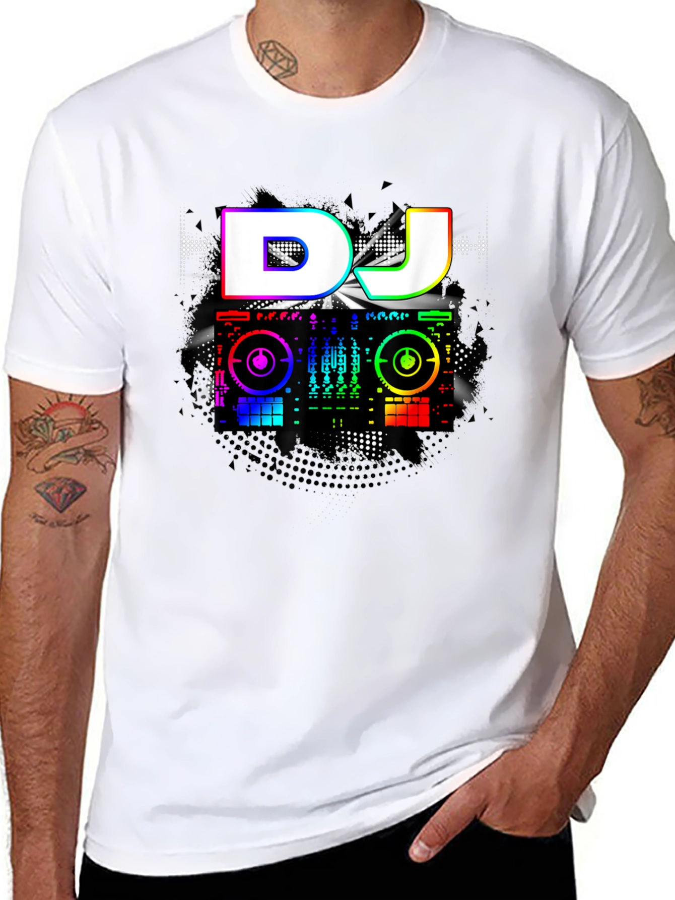 DJ Graphic T-Shirt - Music Lover Tee