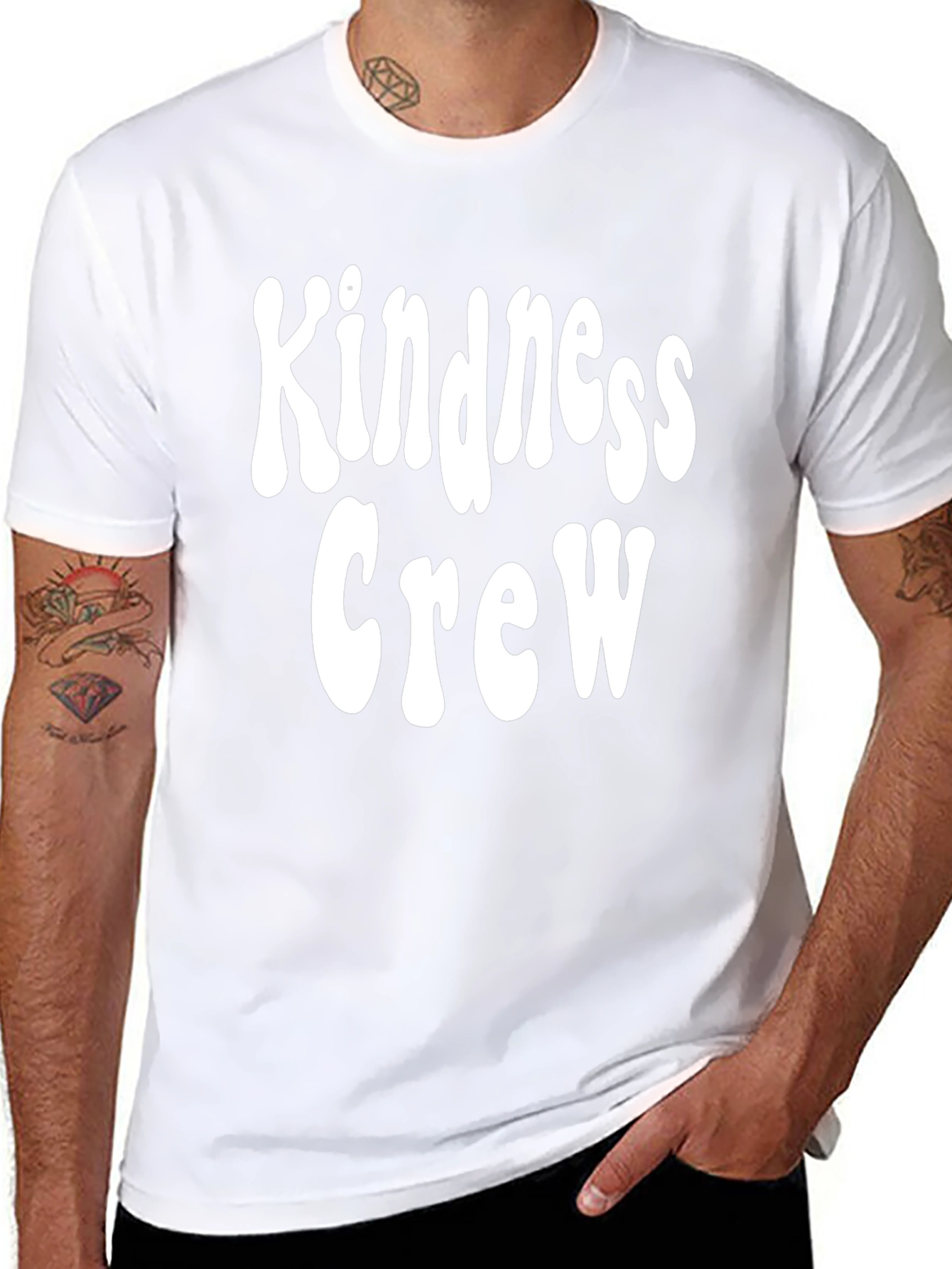 Kindness Crew Black T-Shirt