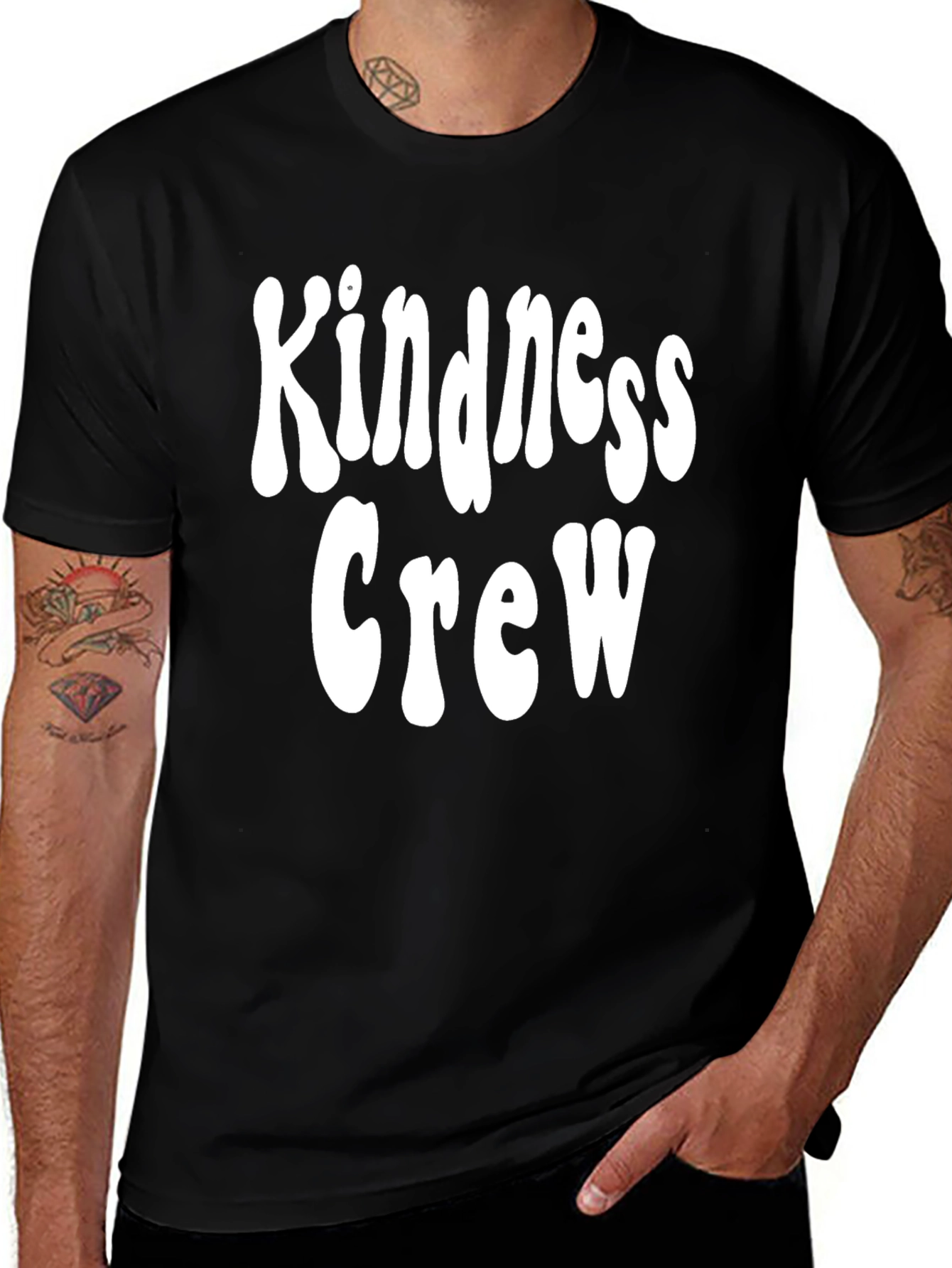 Kindness Crew Black T-Shirt