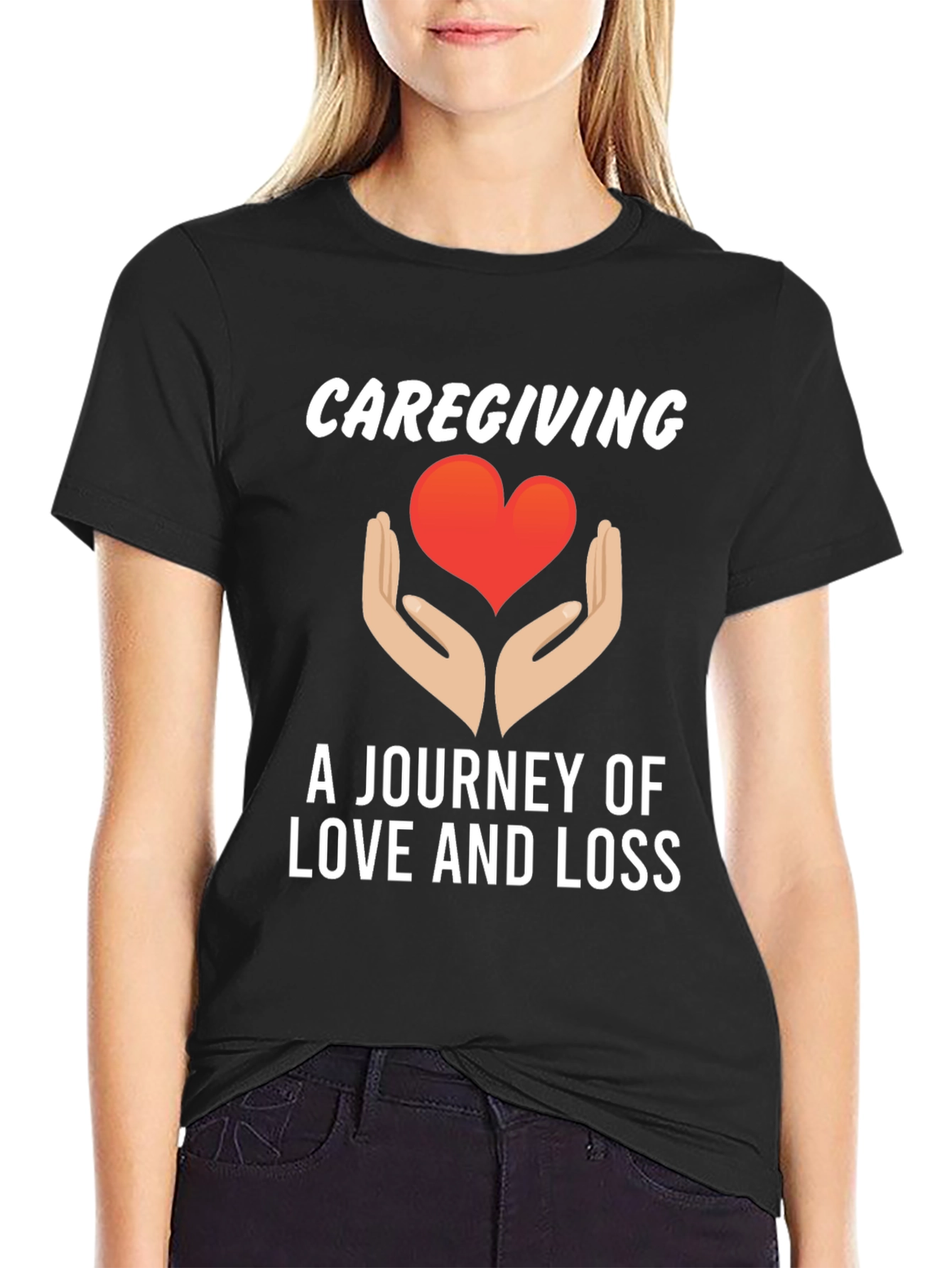 Caregiving: A Journey of Love and Loss T-Shirt