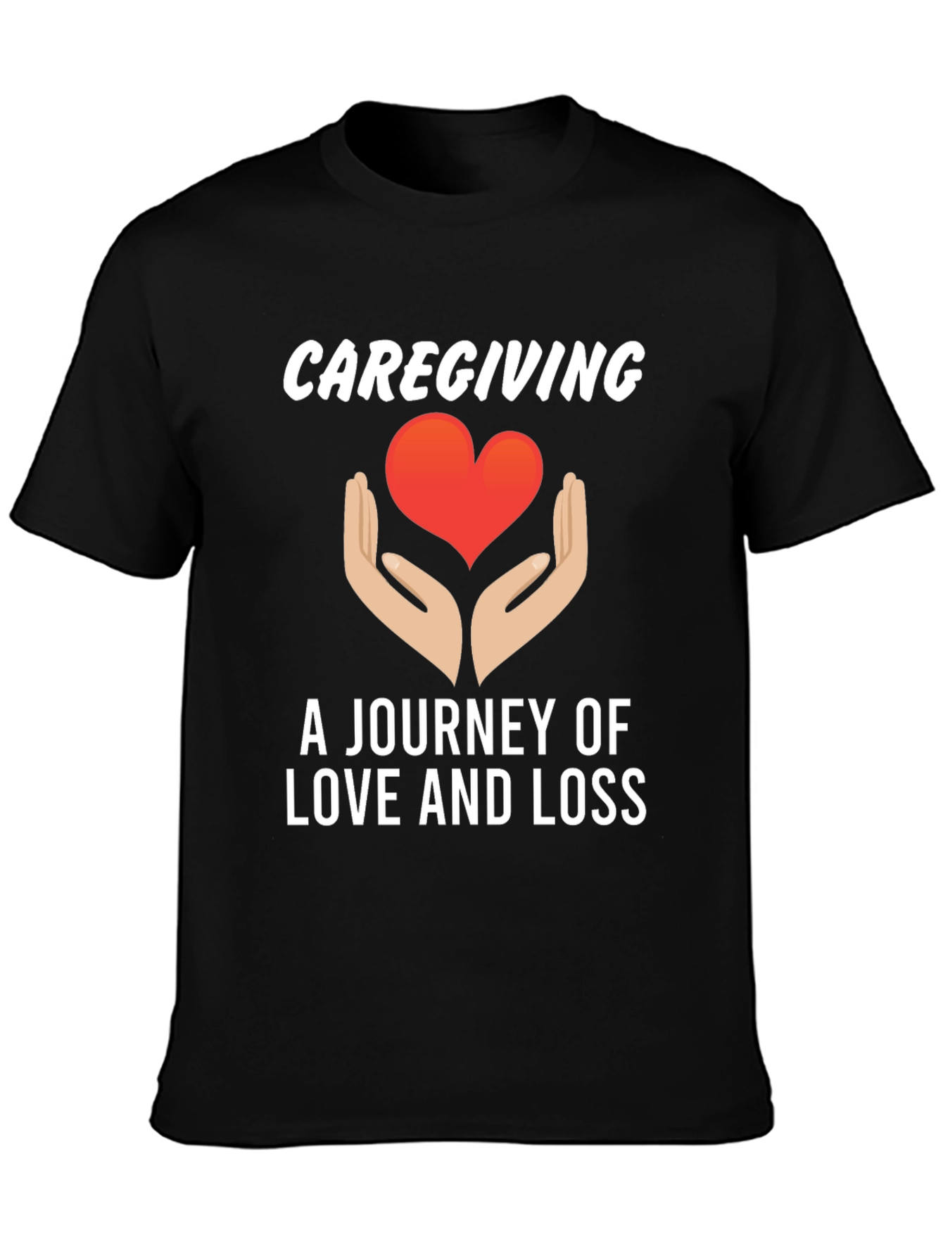 Caregiving: A Journey of Love and Loss T-Shirt