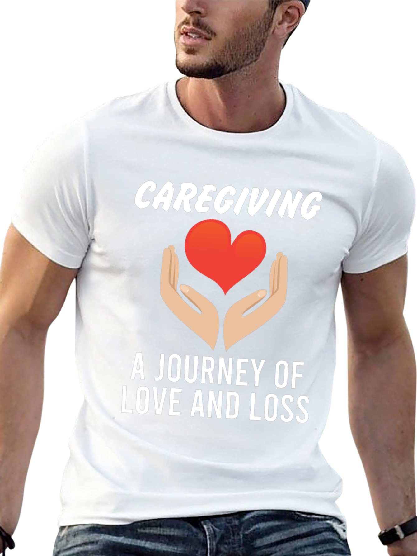 Caregiving: A Journey of Love and Loss T-Shirt
