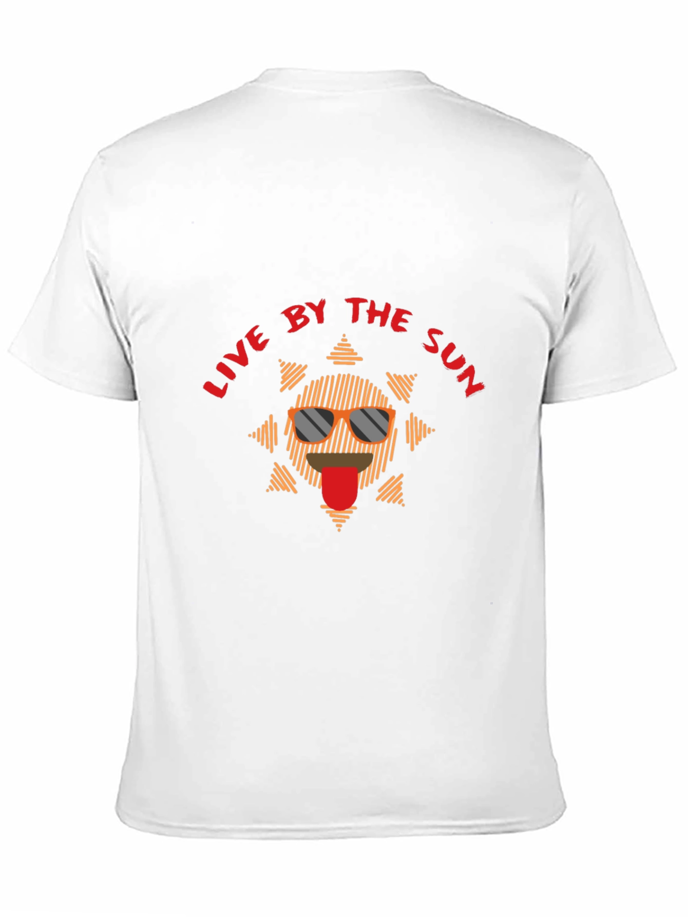 Live by the Sun Graphic Tee - Black