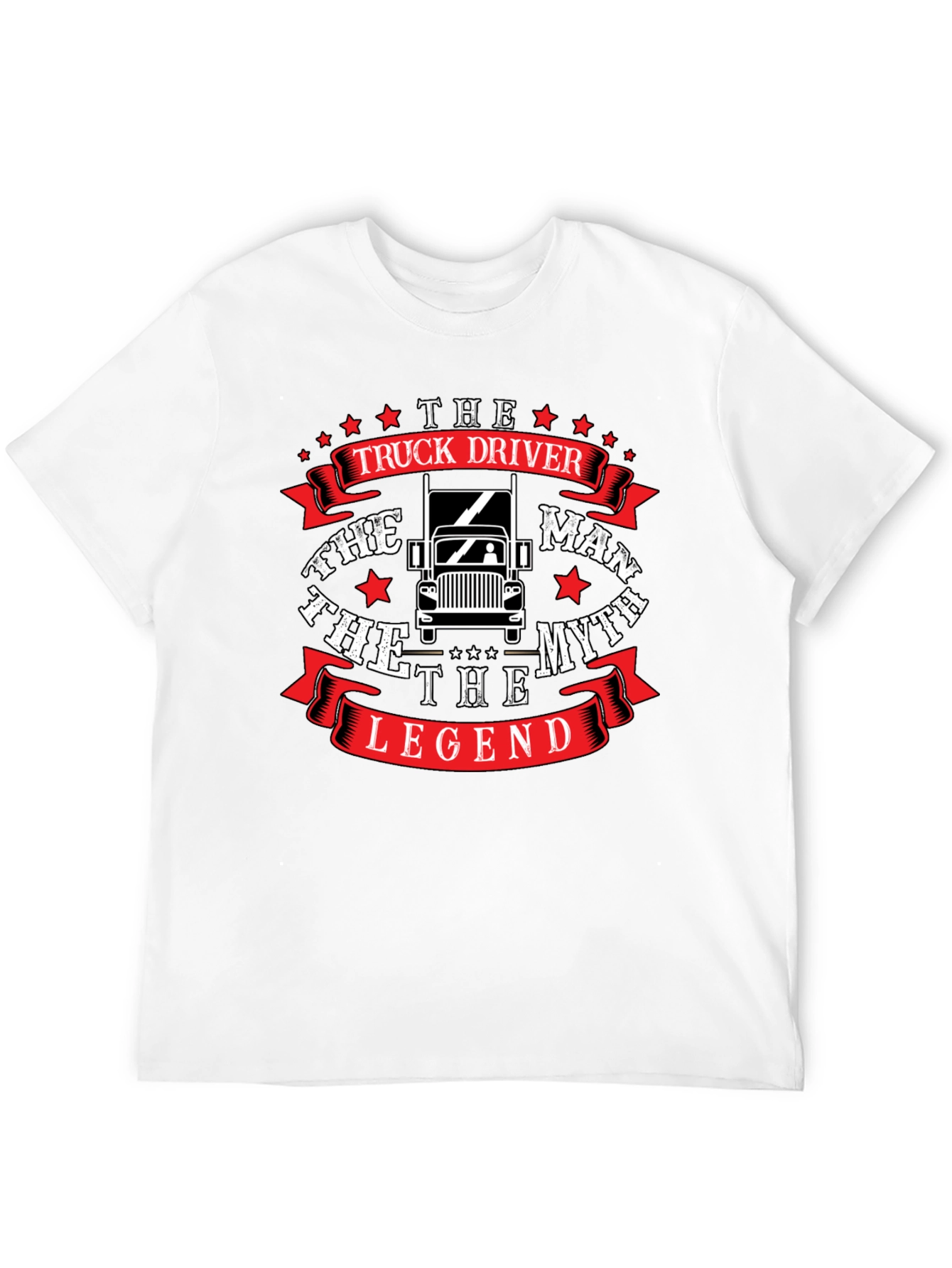 Truck Driver Legend T-Shirt Gift for Men