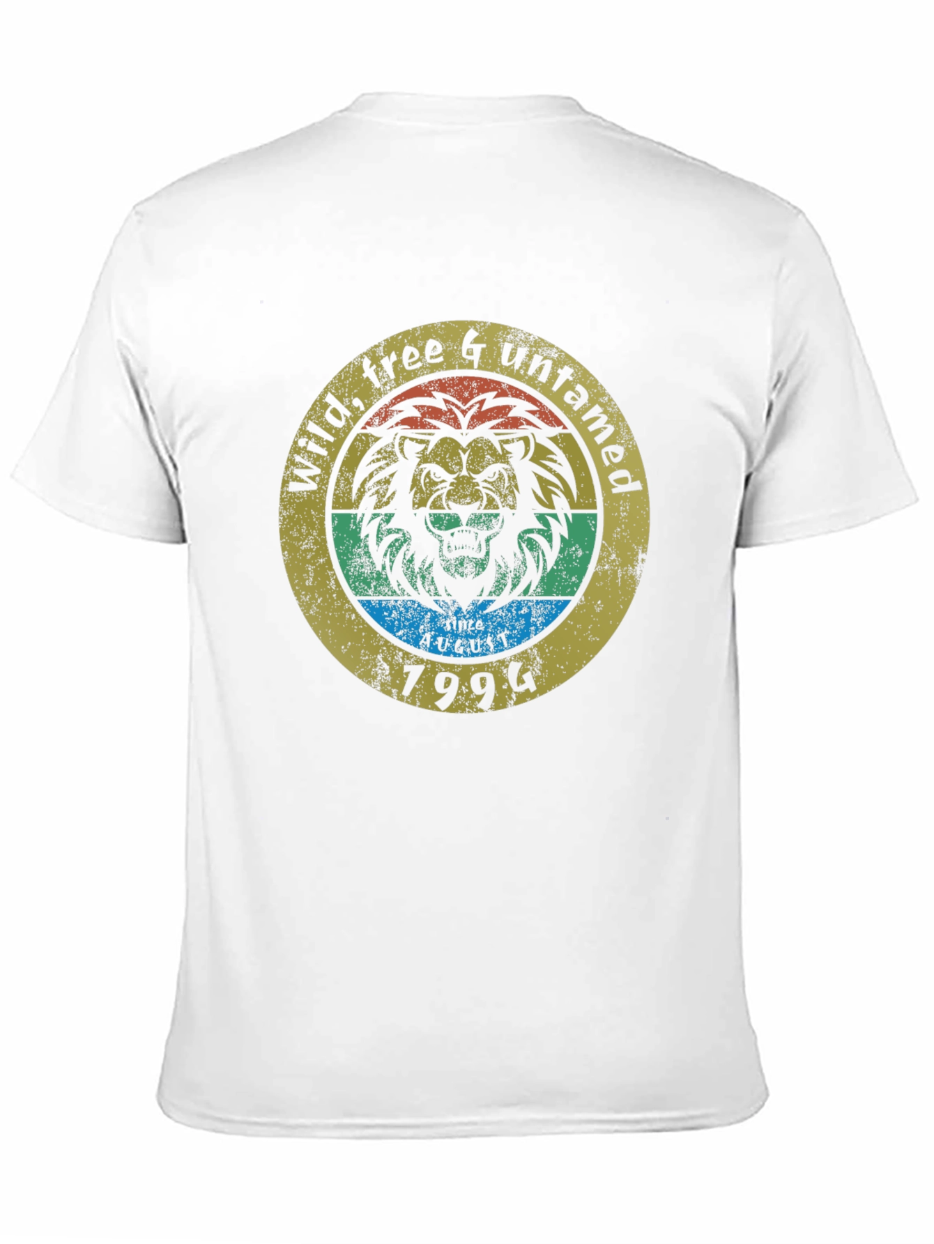 Wild Free & Untamed Lion Graphic Tee
