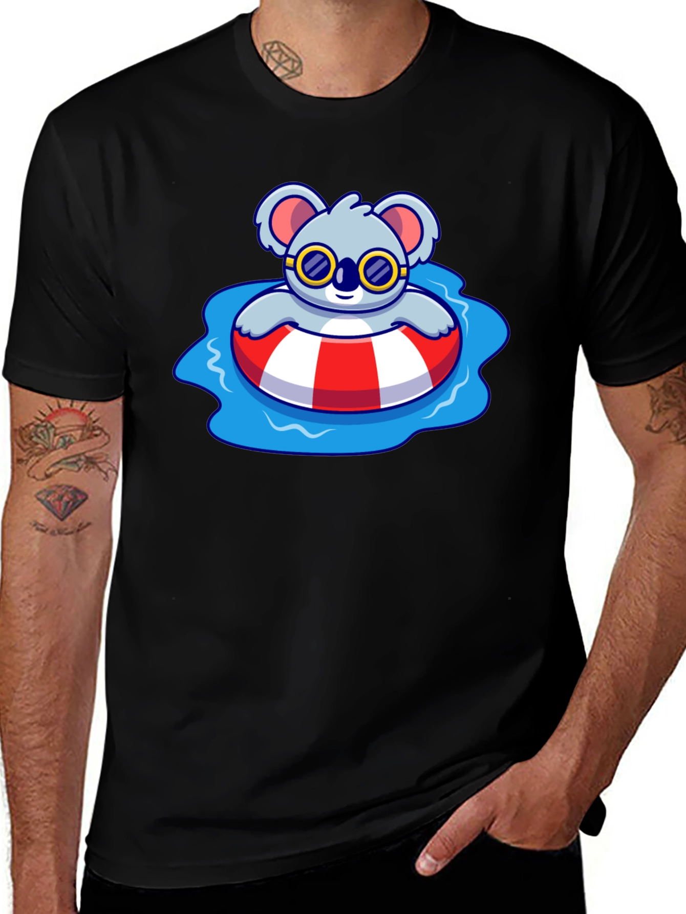 Cool Koala Pool Party T-Shirt