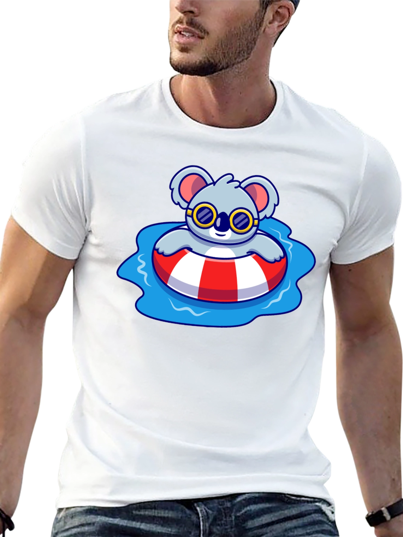 Cool Koala Pool Party T-Shirt